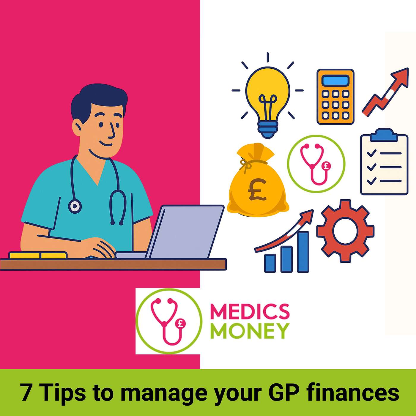 7 ways to improve your practice finance with Medics Money