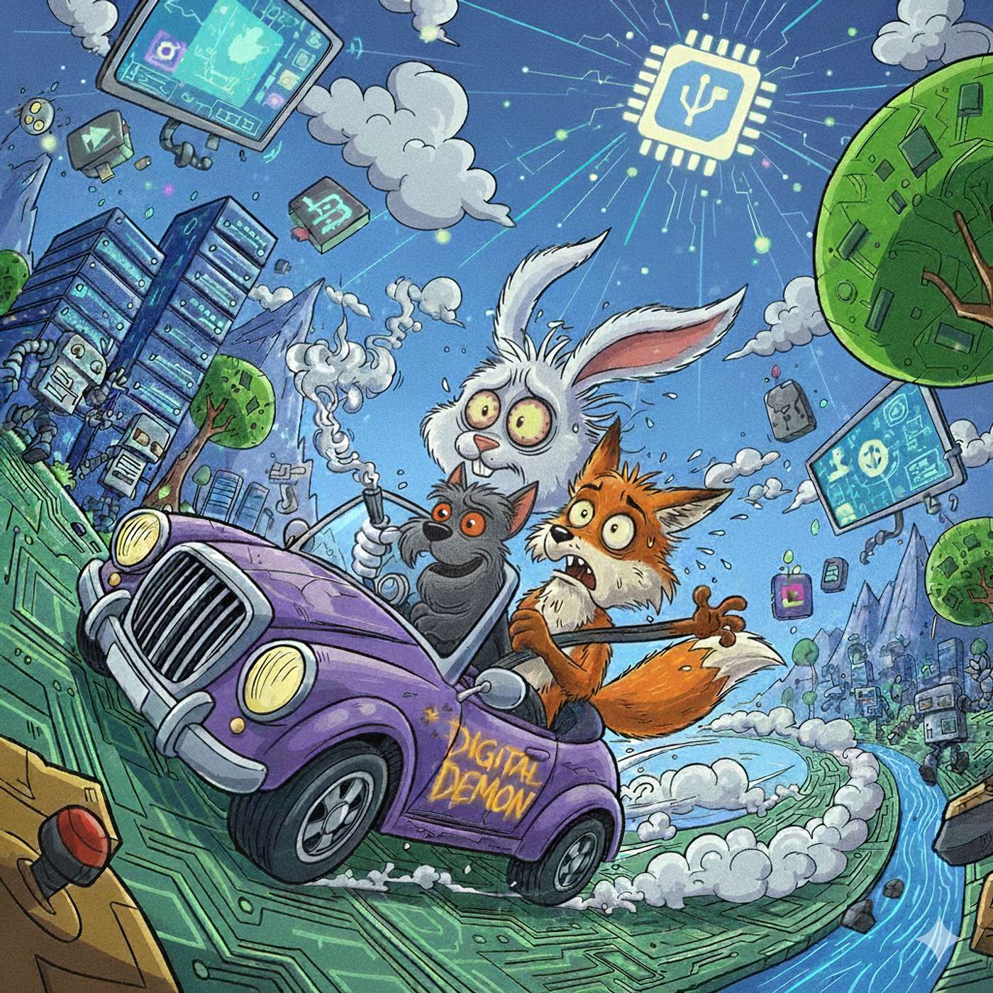 Episode 47 (January 2026): Life in the Digital Fast Lane: Who's Drivin' and Who's Ridin'?