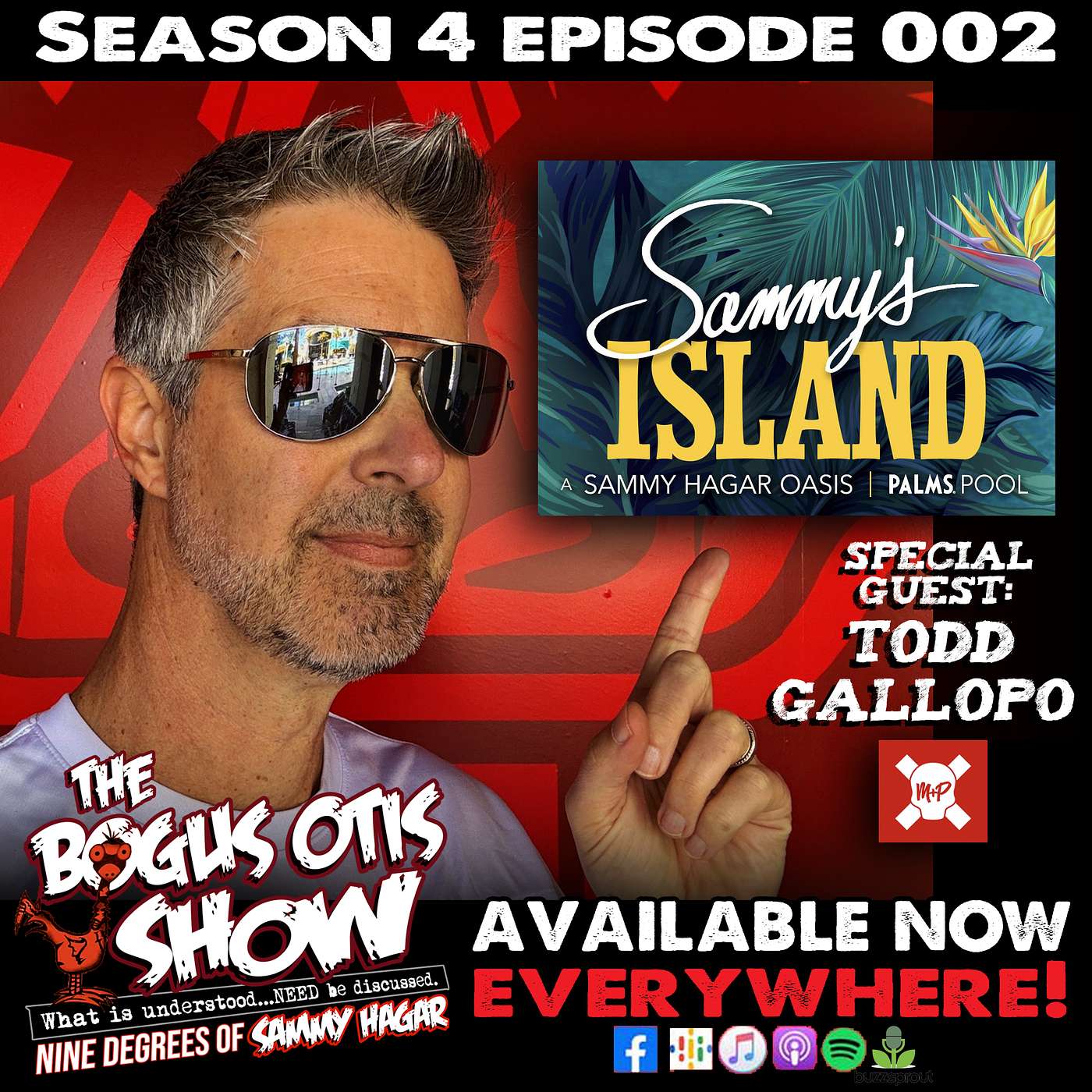 S4 Episode 002: All We Need Is An Island...designed by Todd Gallopo! episode artwork
