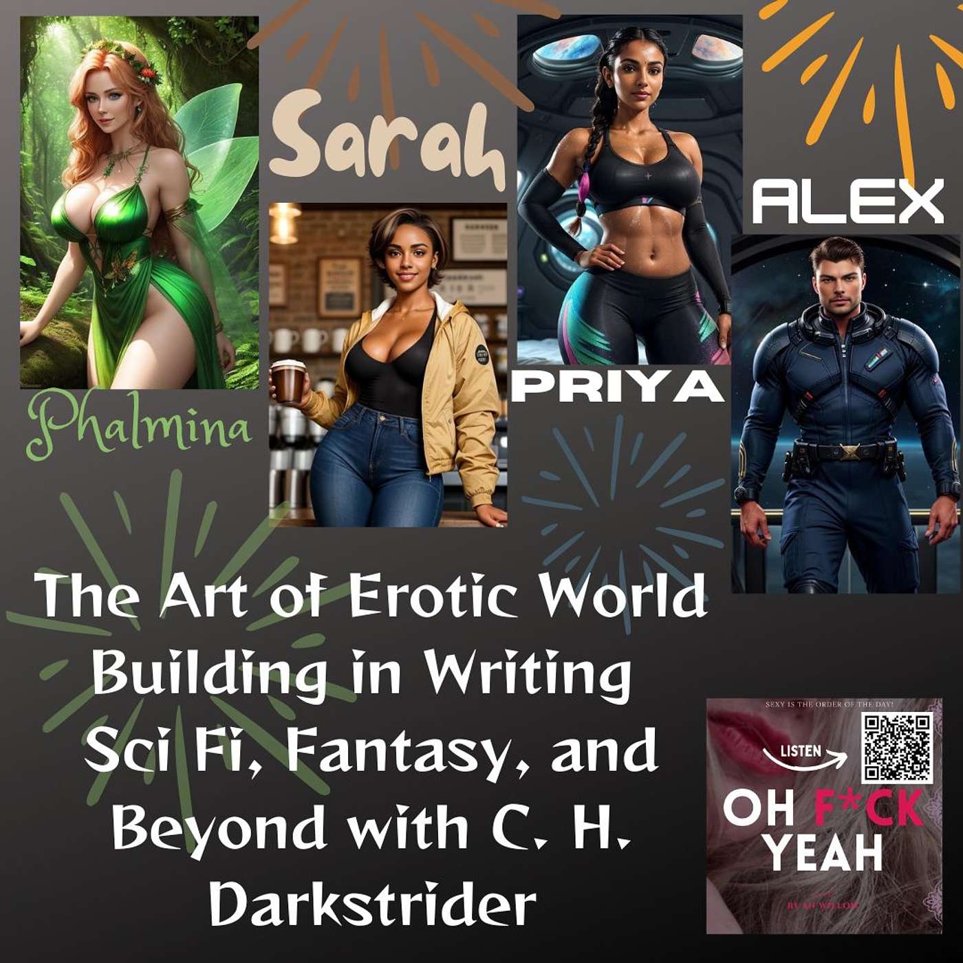 The Art of Erotic World Building in Writing Sci Fi, Fantasy, and Beyond with C. H. Darkstrider