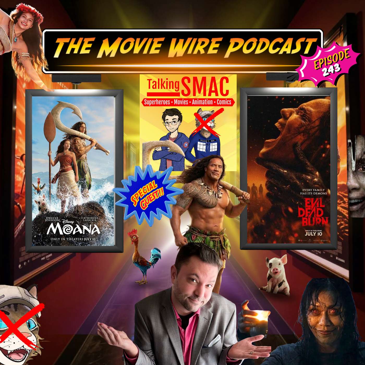 Episode 243 Reviews for: Moana and Evil Dead Burn episode artwork