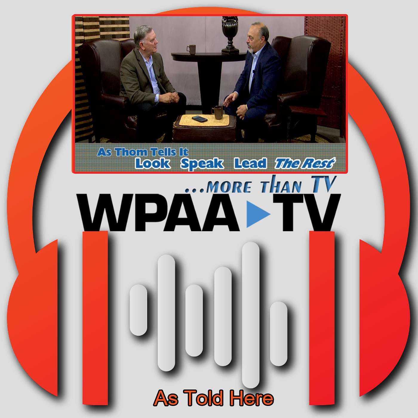 As Told Here | More than TV | WPAA-TV | In studioW