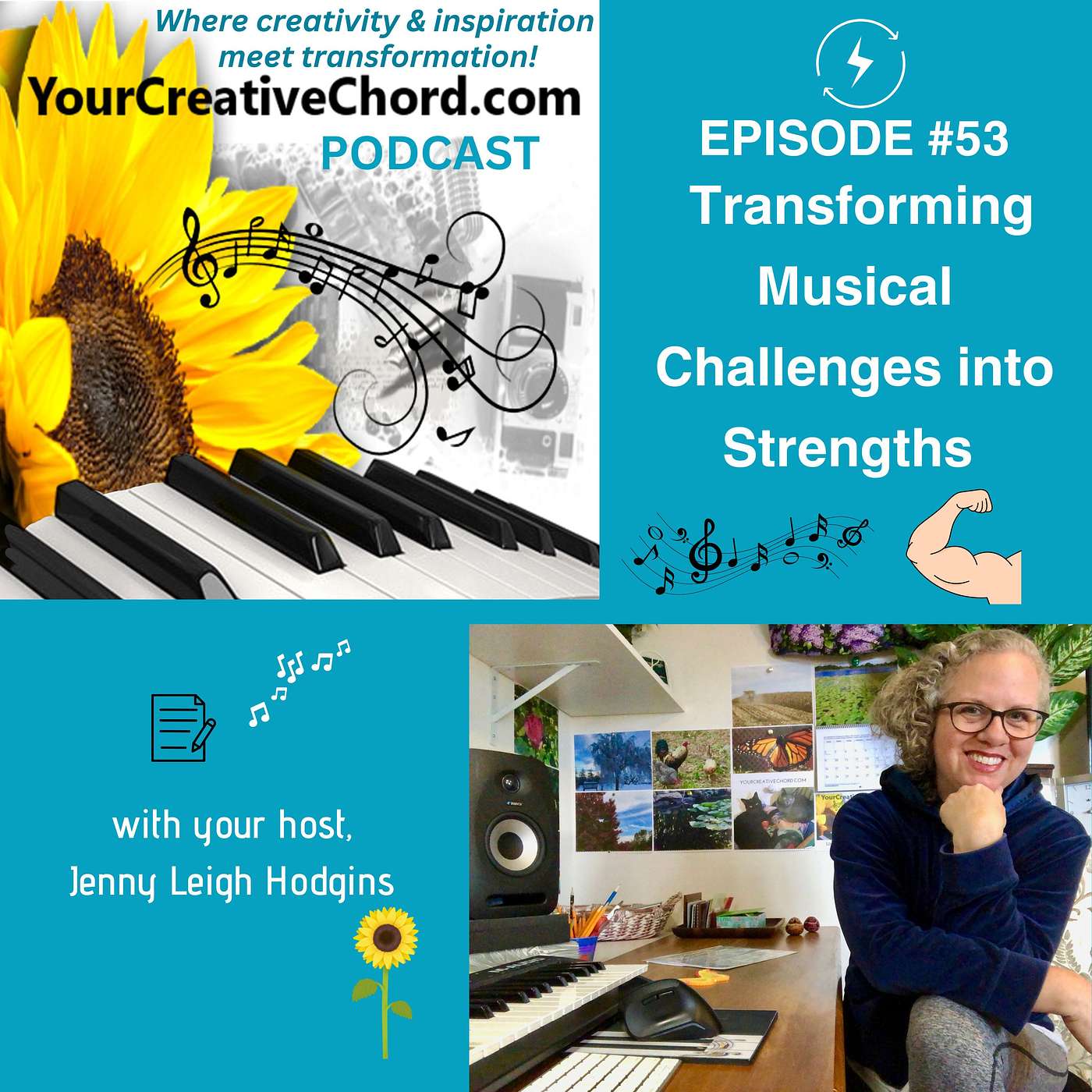 Transforming Musical Challenges into Strengths | Your Creative Chord Podcast Ep 53