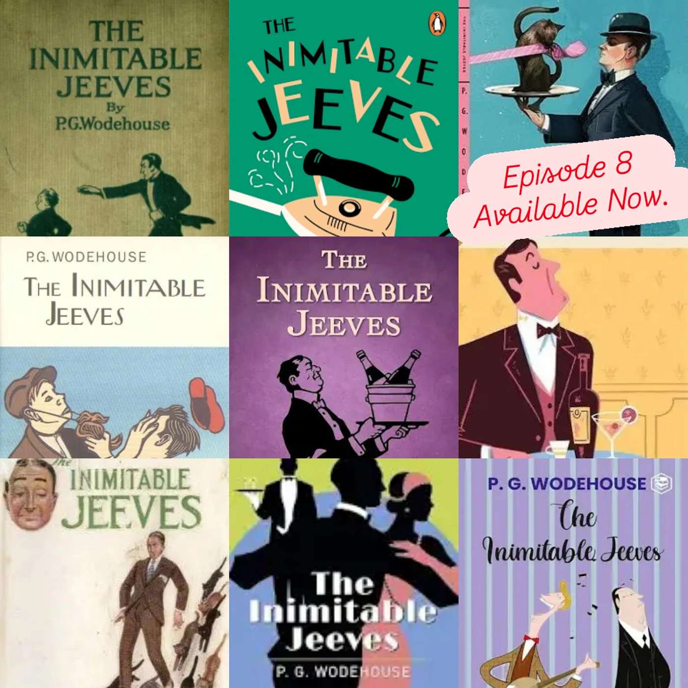 Episode 8: PG Wodehouse and the Inimitable Jeeves episode artwork