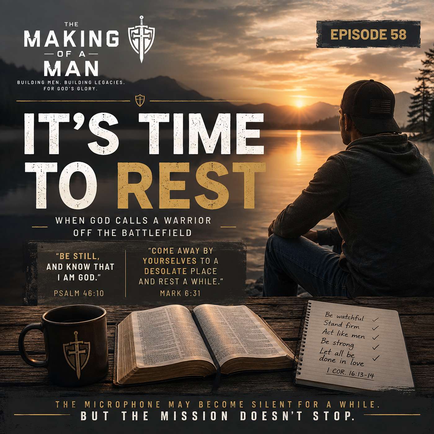 EPISODE 58 - IT’S TIME TO REST episode artwork