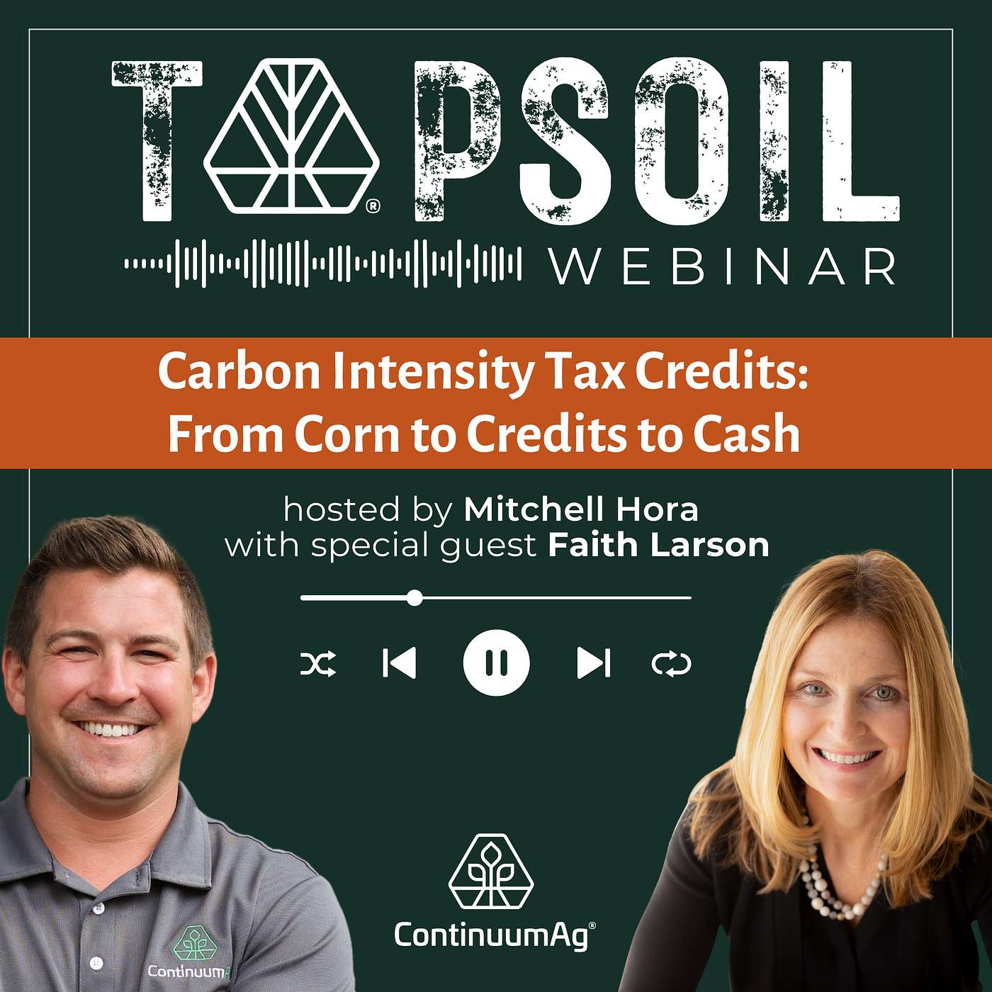 Carbon Intensity Tax Credits: From Corn to Credits to Cash | TopSoil Webinar