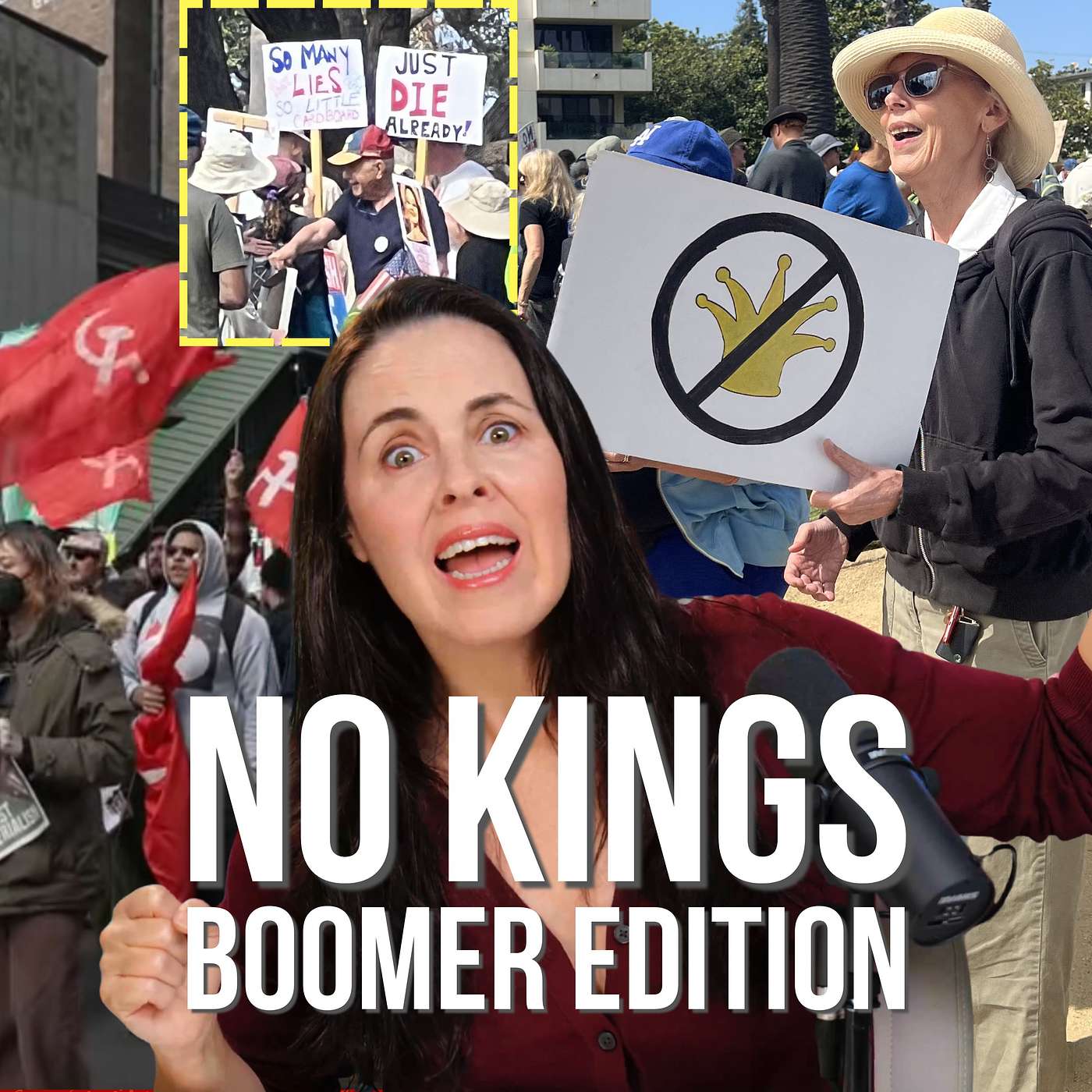 E302. No Kings Protestors Are Doing Exactly What Trump Wants - Dumpster Fire