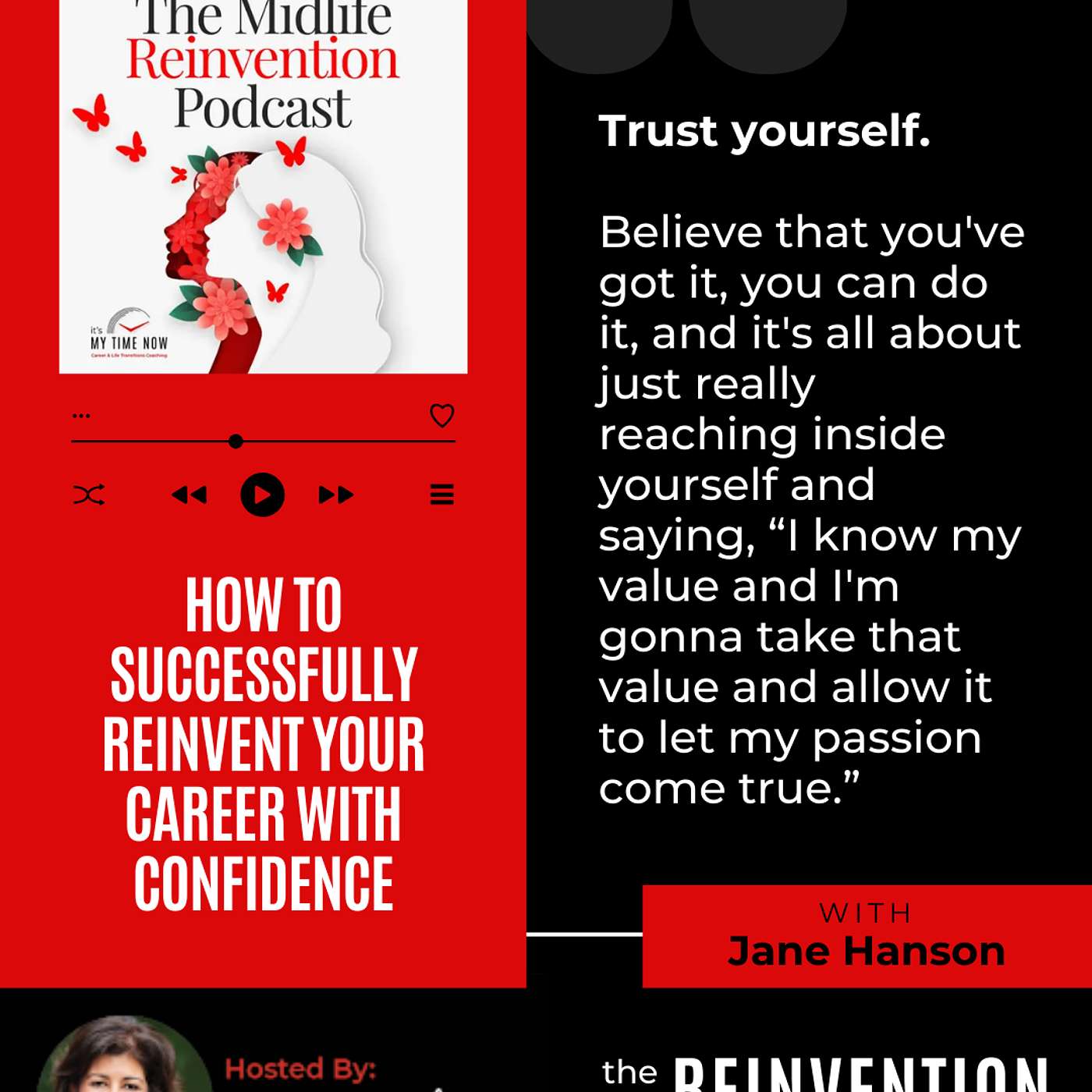 The Midlife Reinvention: How to Find Your Ikigai, Deal with Imposter Syndrome & Build Your Confidence in Career & Life Transitions