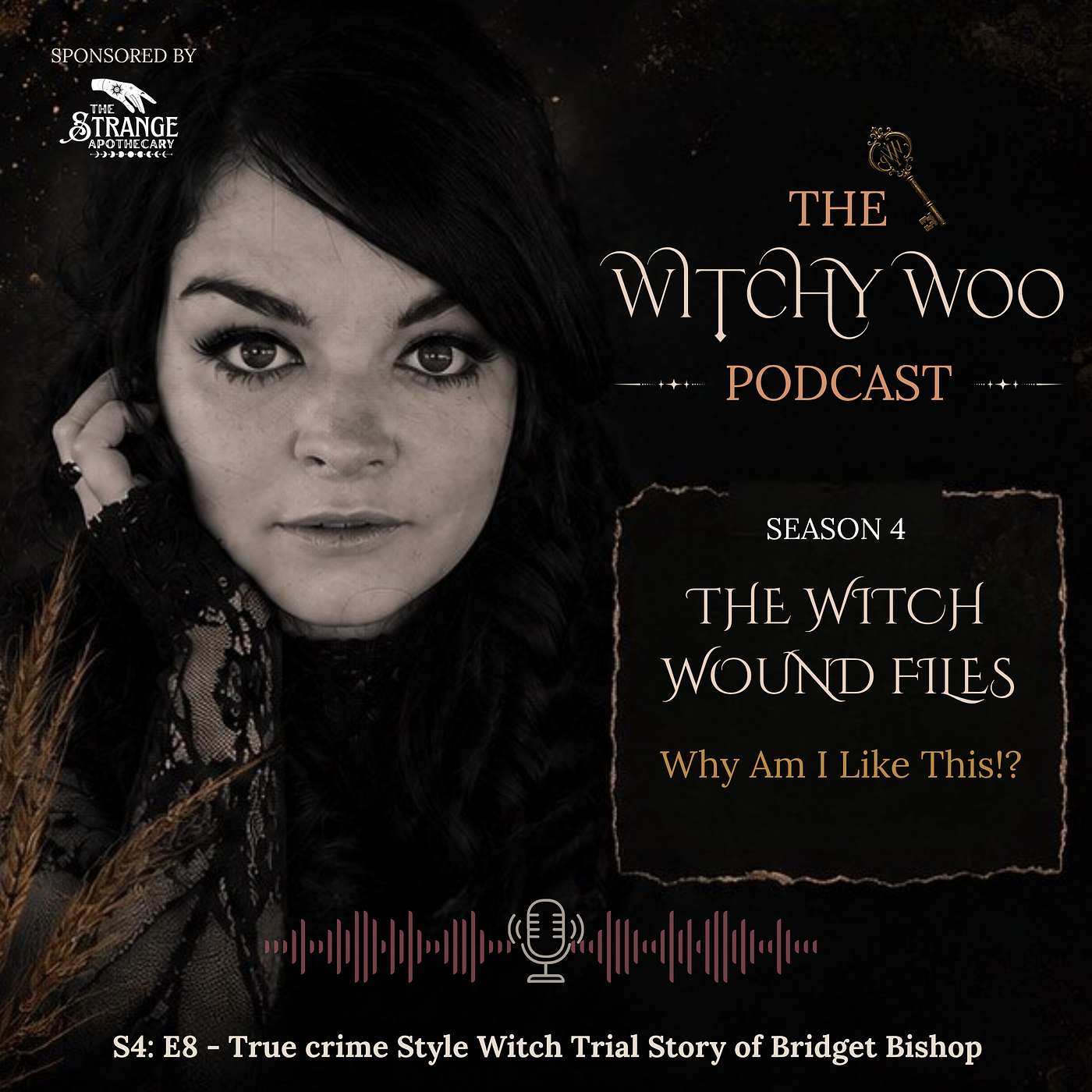 S4: E8 - True crime Style Witch Trial Story of Bridget Bishop - The 'First Witch Execution' in Salem episode artwork