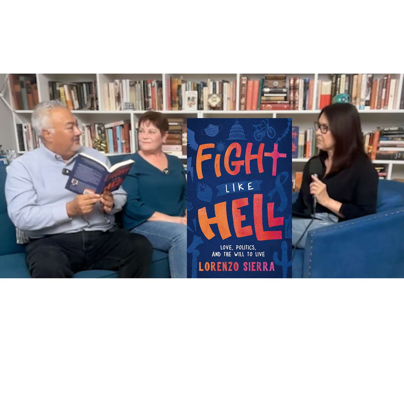 They fell in love, then almost died…now they tell it all in Fighting like Hell book episode artwork