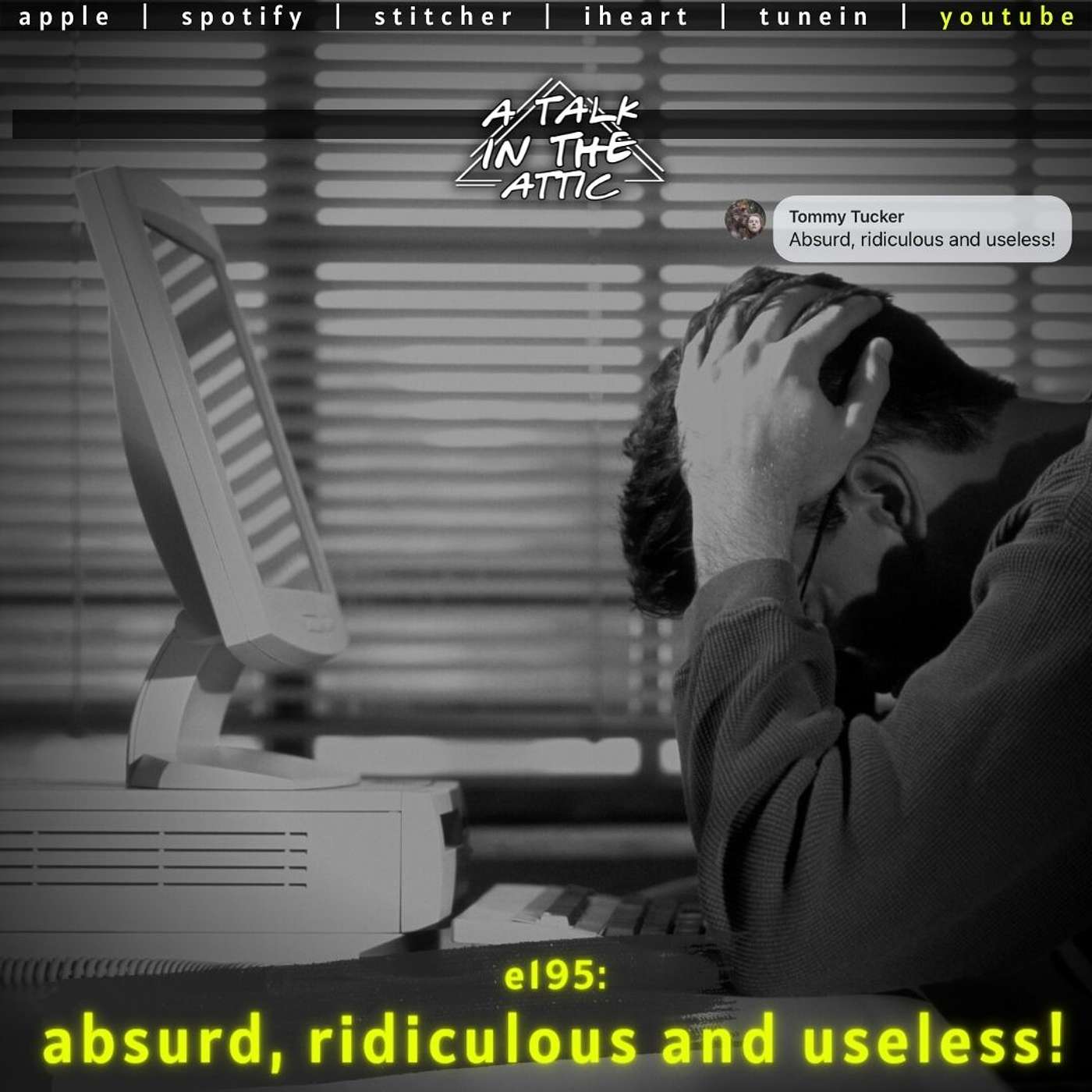 absurd, ridiculous, and useless!