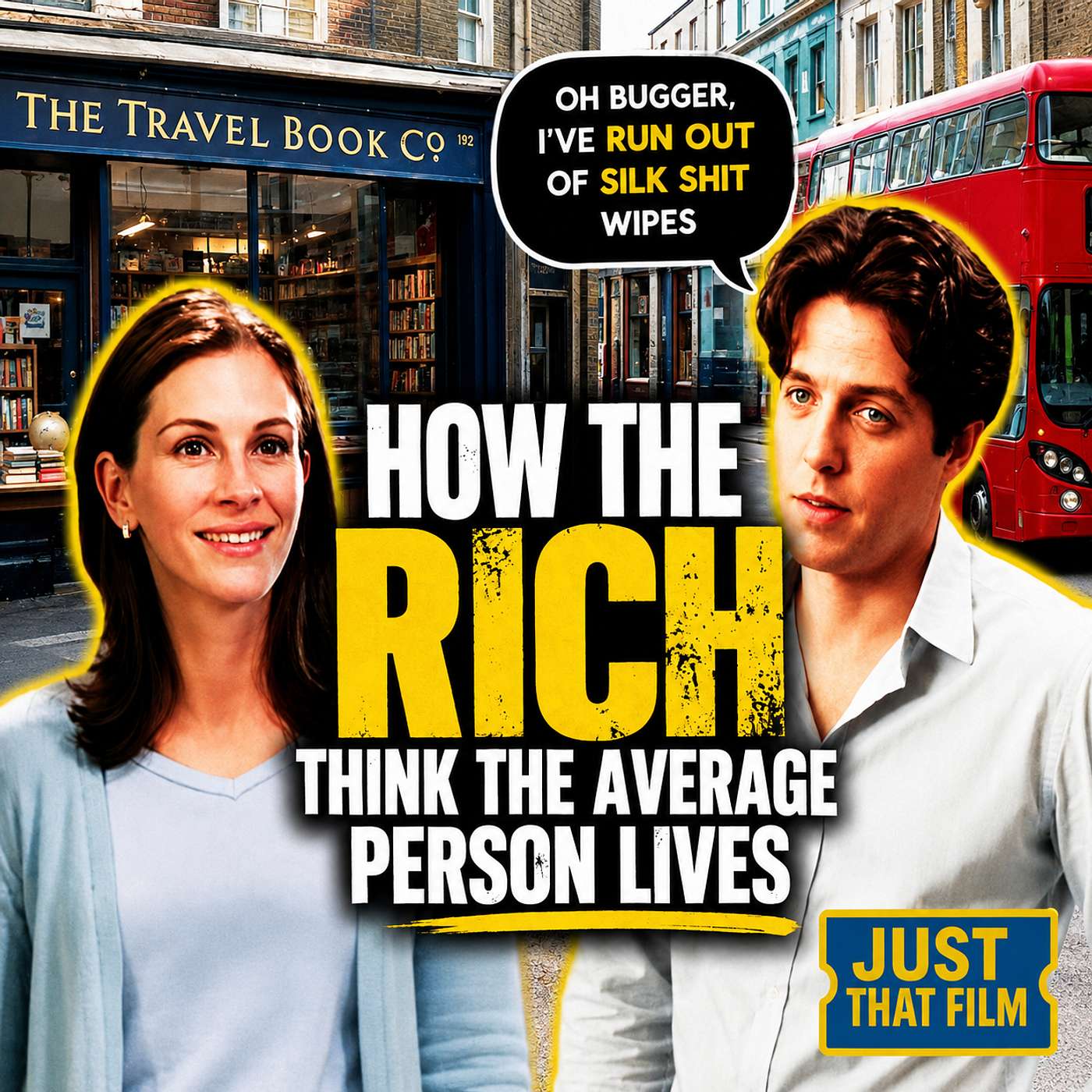Notting Hill (1999) | Movie Review | Just That Film Podcast | Britain’s Greatest Romantic Comedy?