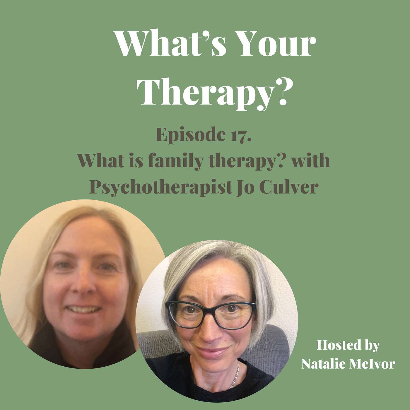 What is family therapy? with Psychotherapist Jo Culver