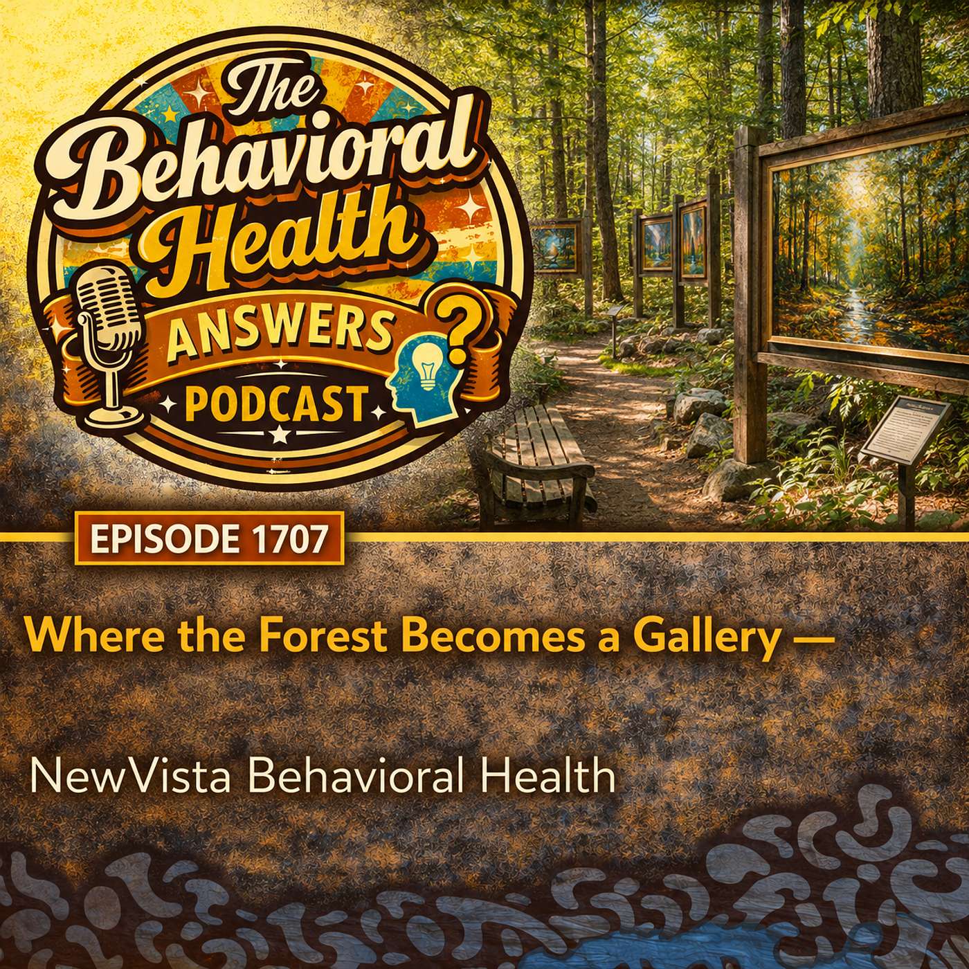 Episode 1707: Where the Forest Becomes a Gallery | NewVista Behavioral Health episode artwork