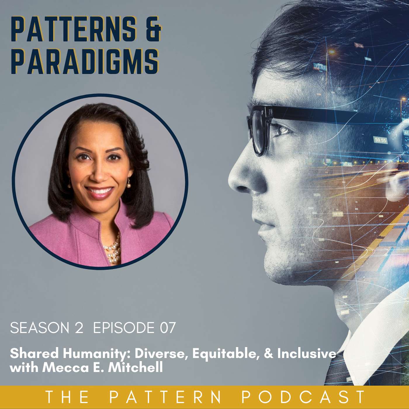 Patterns & Paradigms | Season 2 Episode 07: Shared Humanity: Diverse, Equitable, & Inclusive with Mecca E. Mitchell Patterns & Paradigms | Season 2 Episode 07: Shared Humanity: Diverse, Equitable, & Inclusive with Mecca E. Mitchell
