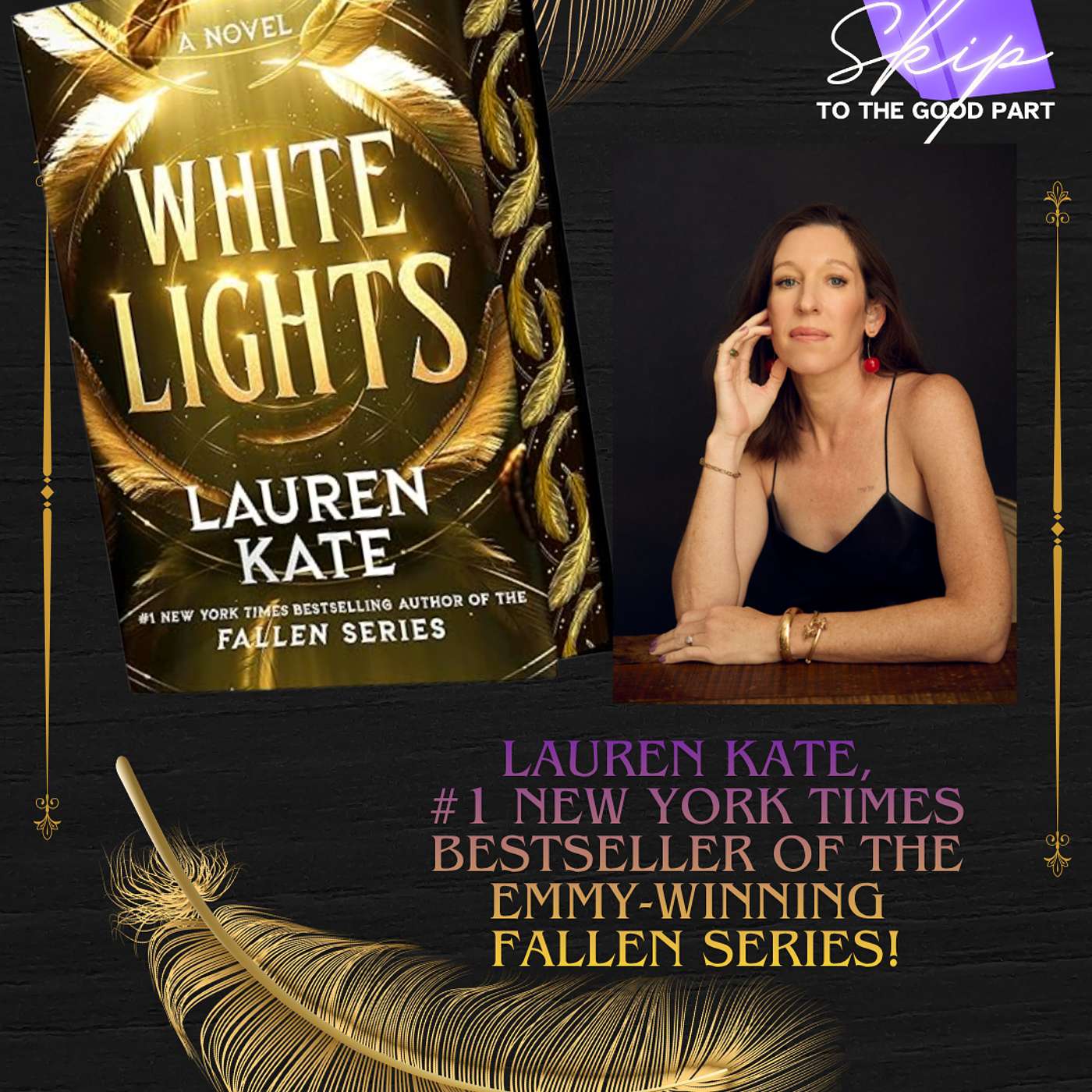 #1 NYT Bestselling Author Lauren Kate Talks about craft, fallen angels, romantasy and all the things! episode artwork