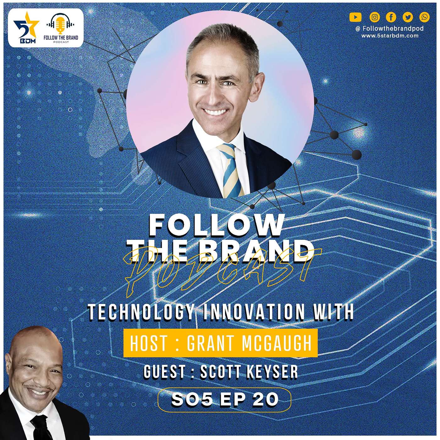 Follow The Brand Podcast with Host Grant McGaugh
