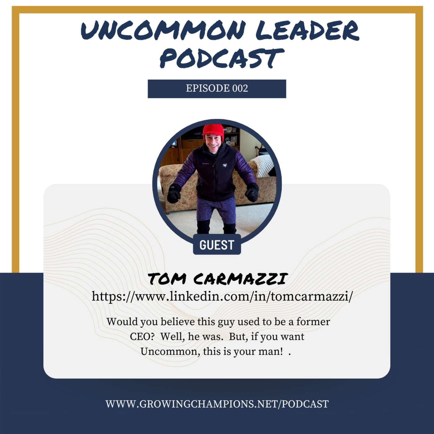 2 - Tom Carmazzi - Powerful Ways to Overcome Past Challenges