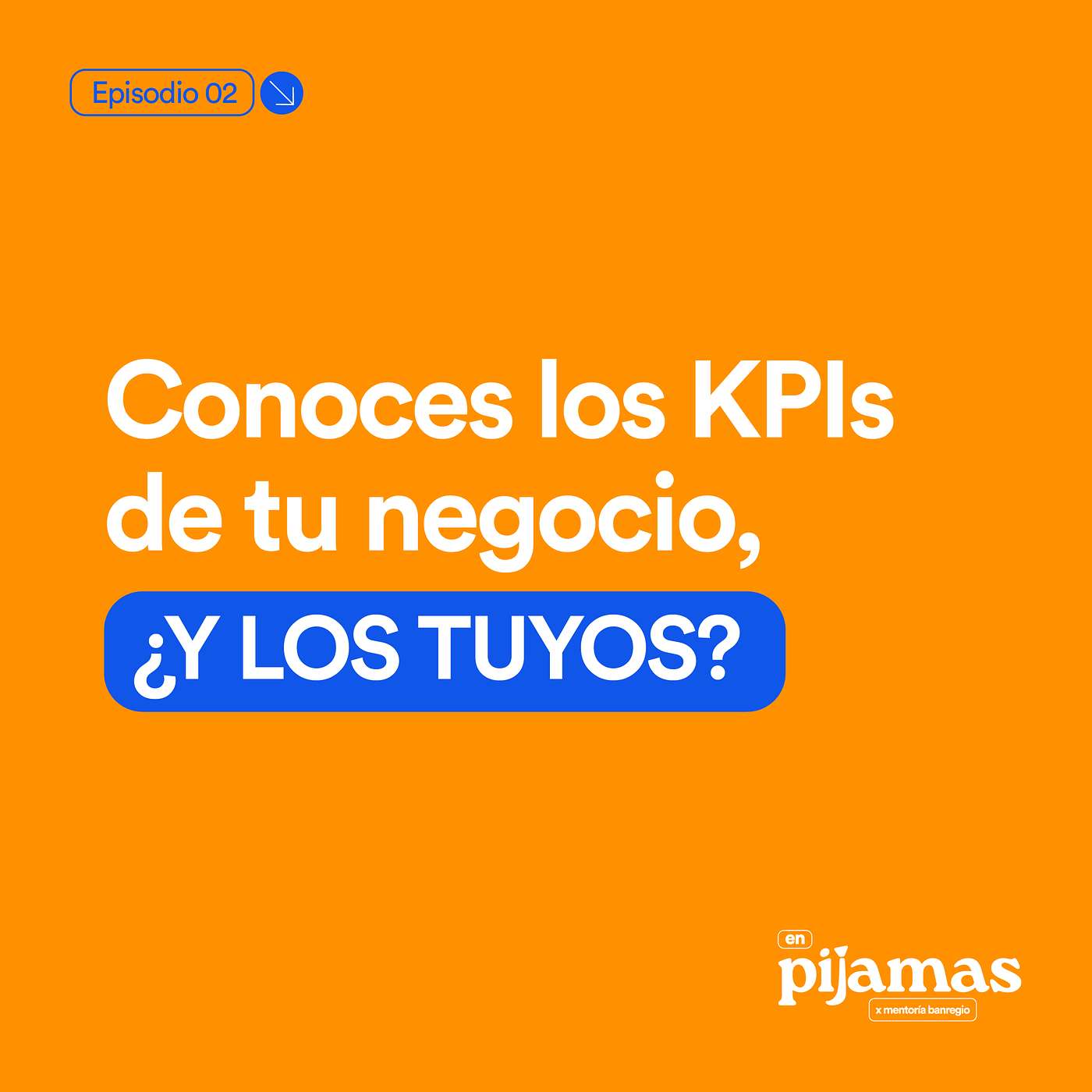 🔸MENTORÍA BANREGIO🔸| T2-E6 Conoces los KPIs de tu negocio… ¿y los tuyos? episode artwork