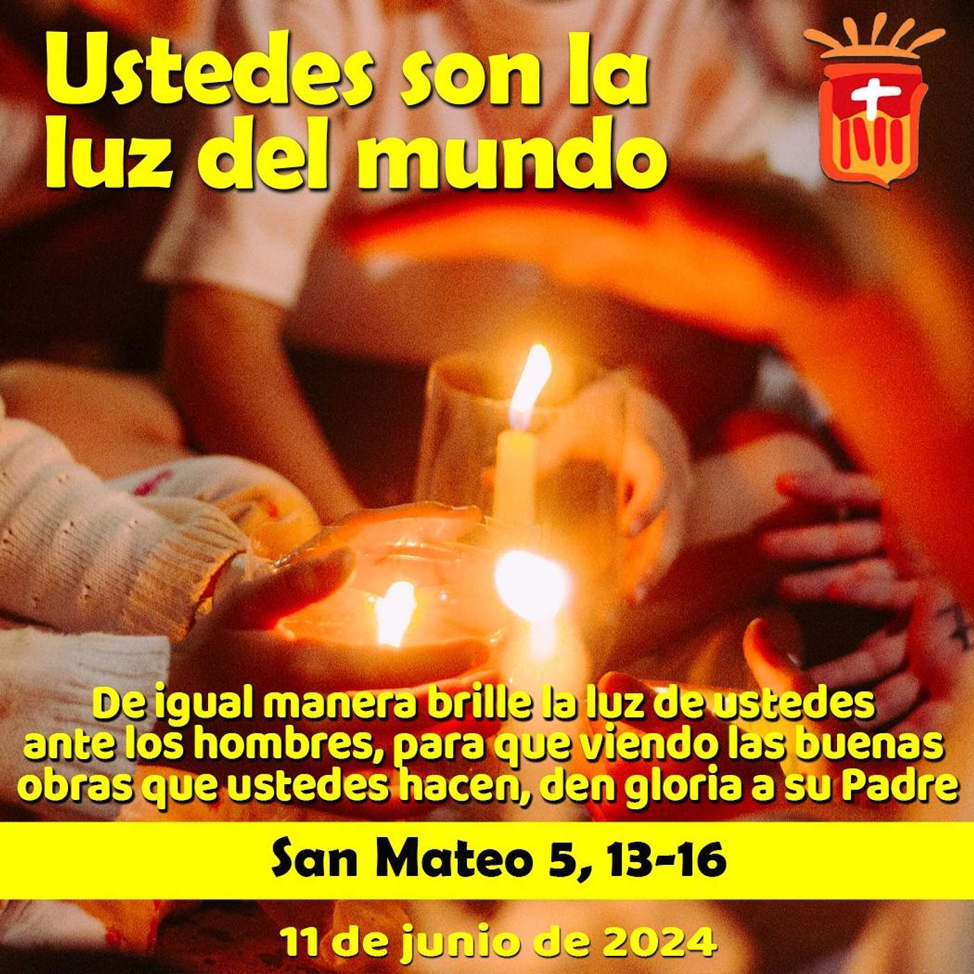 2024-06-11 San Mateo 5, 13-16: Martes X Ordinario.