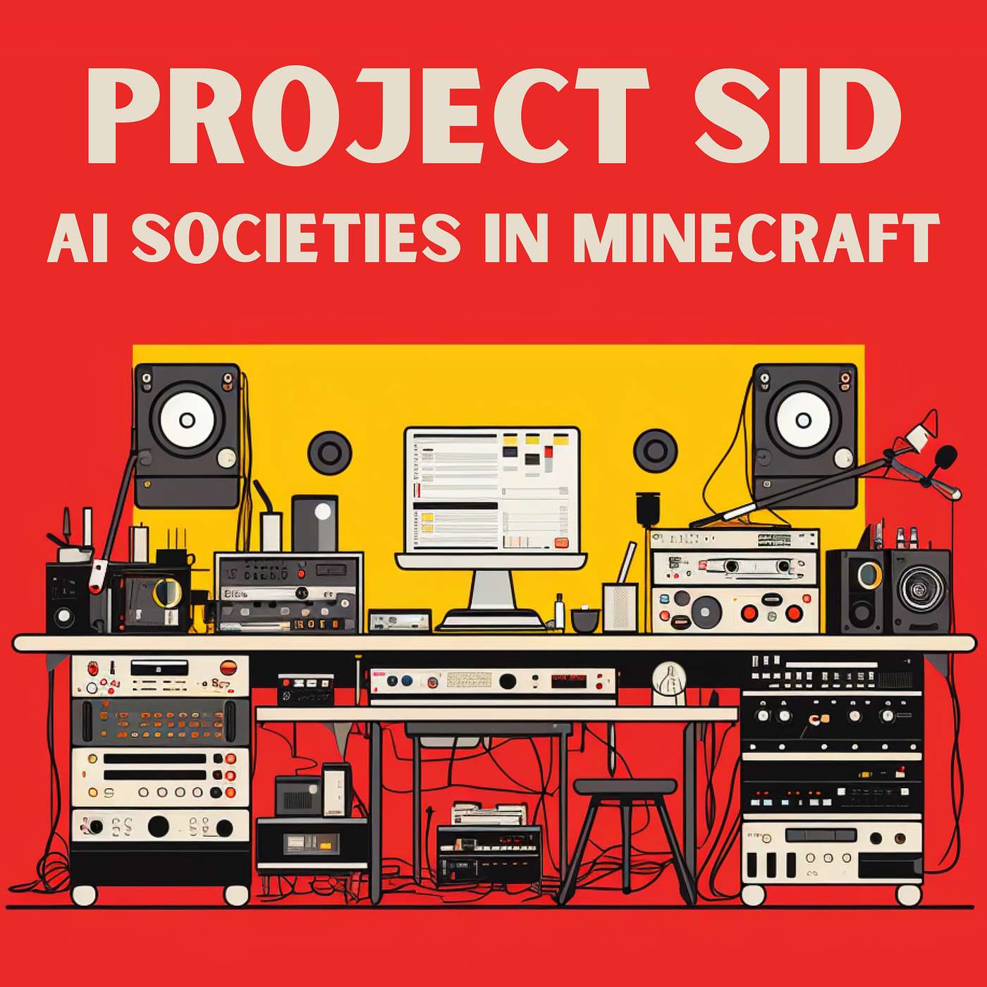 cover of episode Project Sid: AI Societies in Minecraft