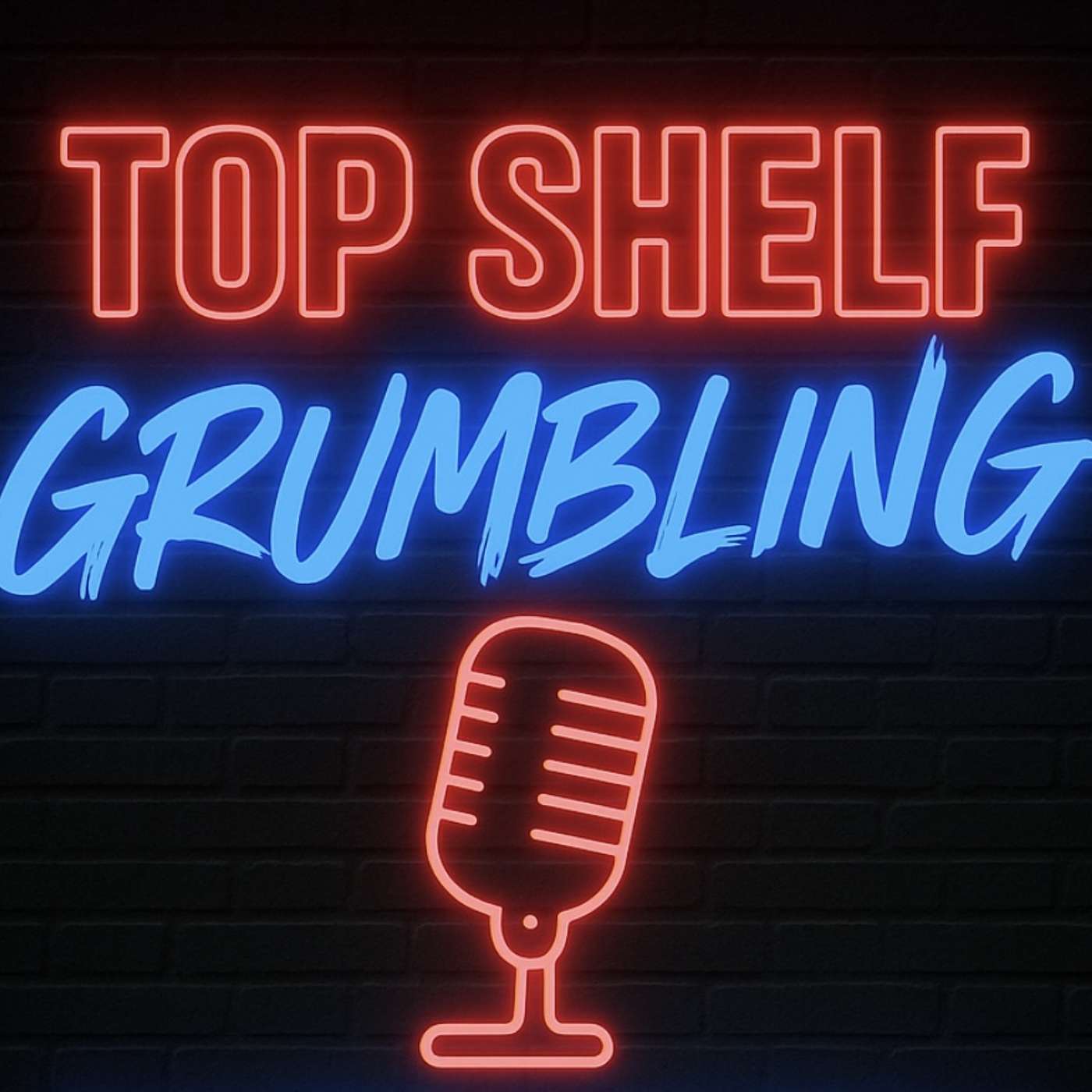 Top Shelf Grumbling podcast artwork
