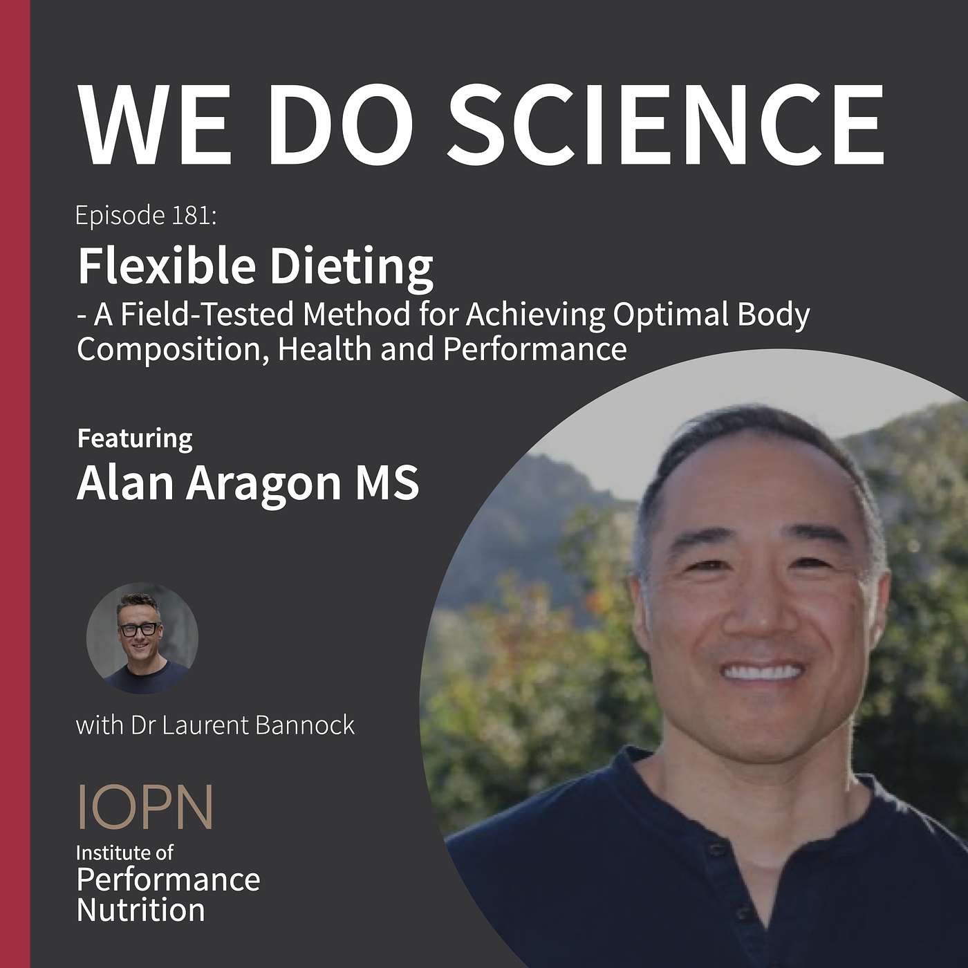 cover of episode "Flexible Dieting" with Alan Aragon MS