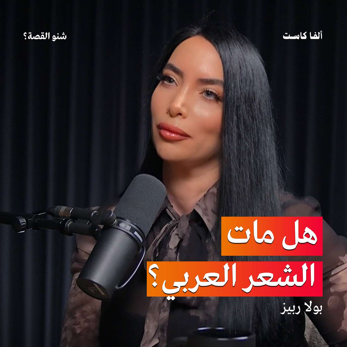 من المتنبي إلى التيك توك: ماذا حدث للشعر العربي؟ | بودكاست شنو القصة مع الشاعرة والكاتبة بولا ربيز