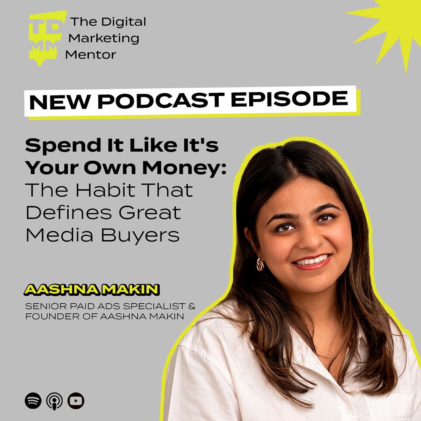 118: Spend It Like It's Your Own Money: Aashna Makin on the Habit That Defines Great Media Buyers episode artwork