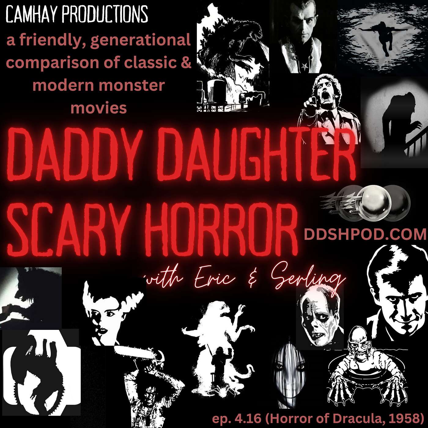 Daddy Daughter Scary Horror 4.16 (Horror of Dracula, 1958)