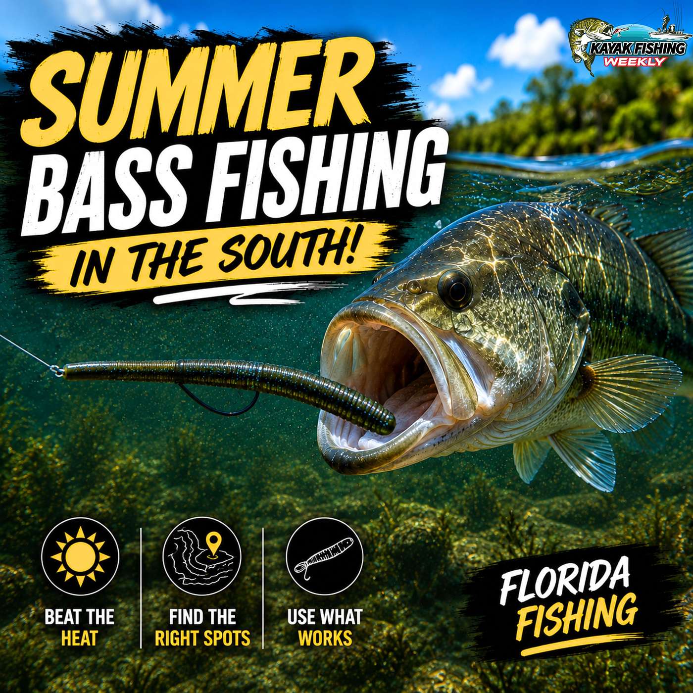 Summer Bass Fishing in the South! (Florida Fishing) episode artwork