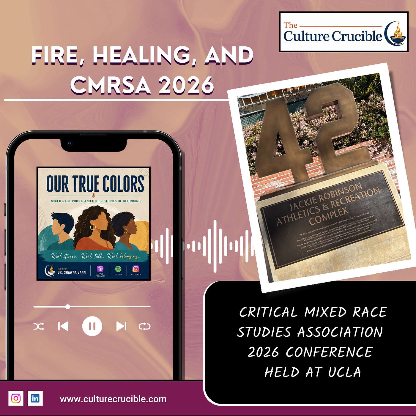 SPECIAL EPISODE: Fire, Healing, and CMRSA: 2026 Critical Mixed Race Studies Association Conference in UCLA episode artwork