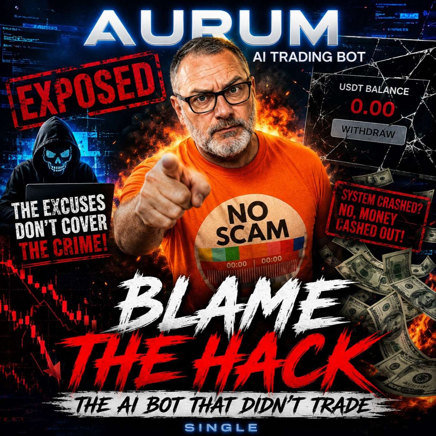 Aurum "THEY BLAME THE HACK" episode artwork