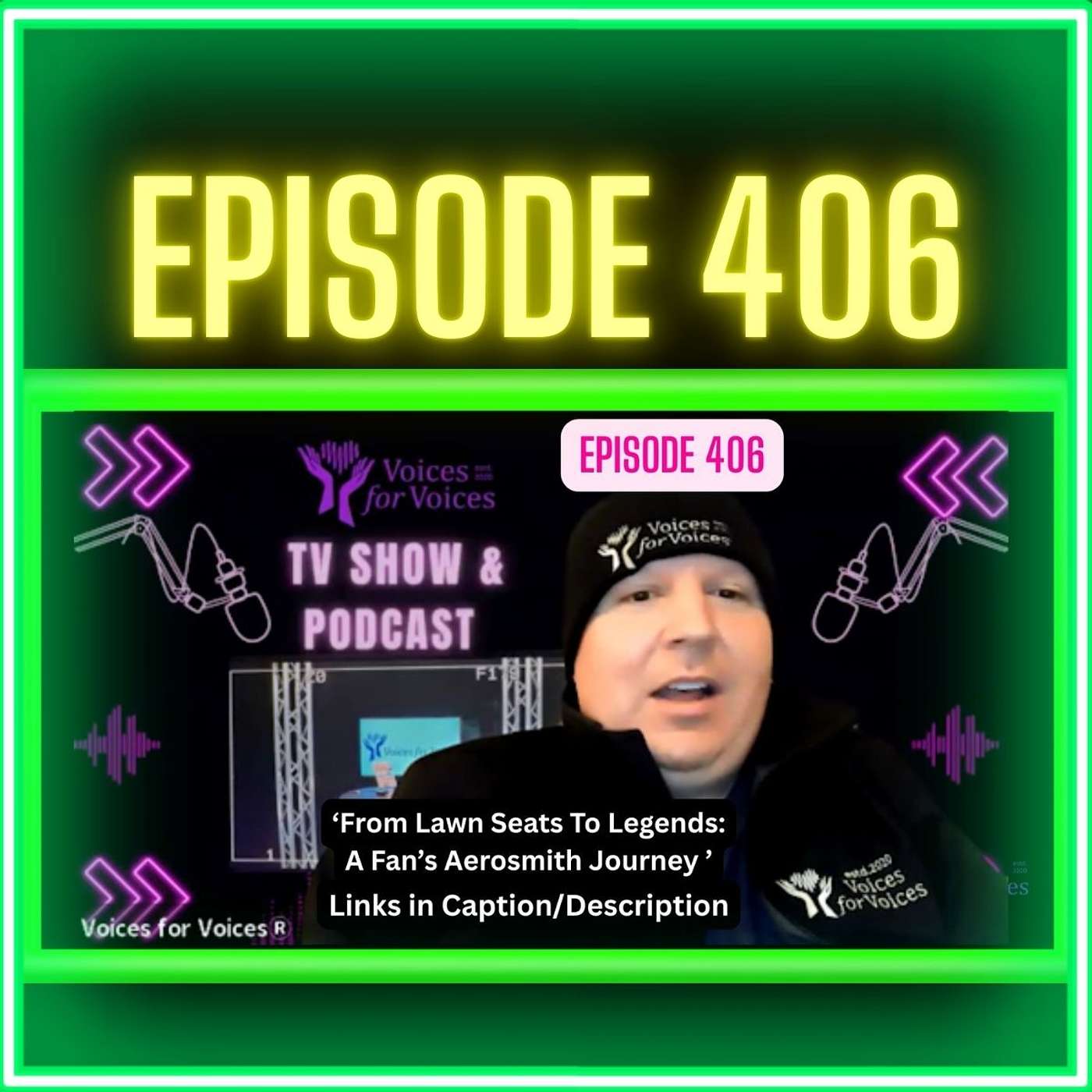 From Lawn Seats To Legends: A Fan’s Aerosmith Journey | Episode 406