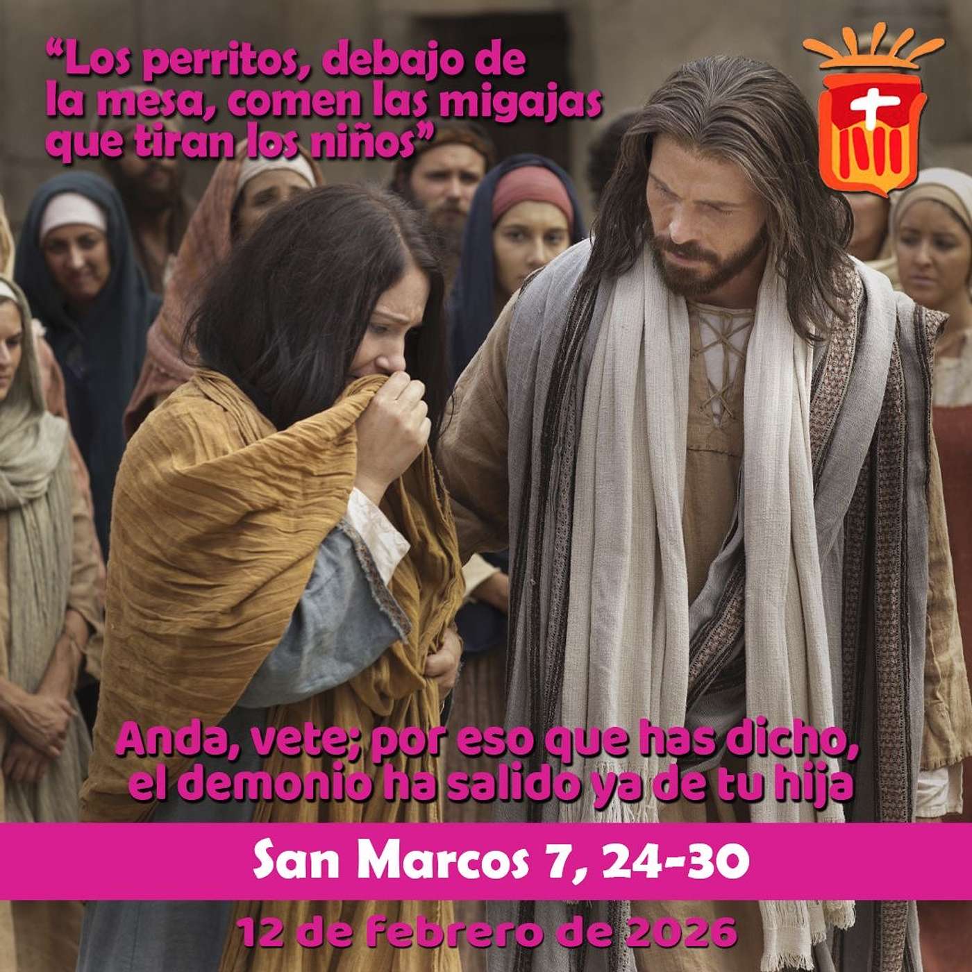 2026-02-12 San Marcos 7, 24-30: Jueves V Ordinario