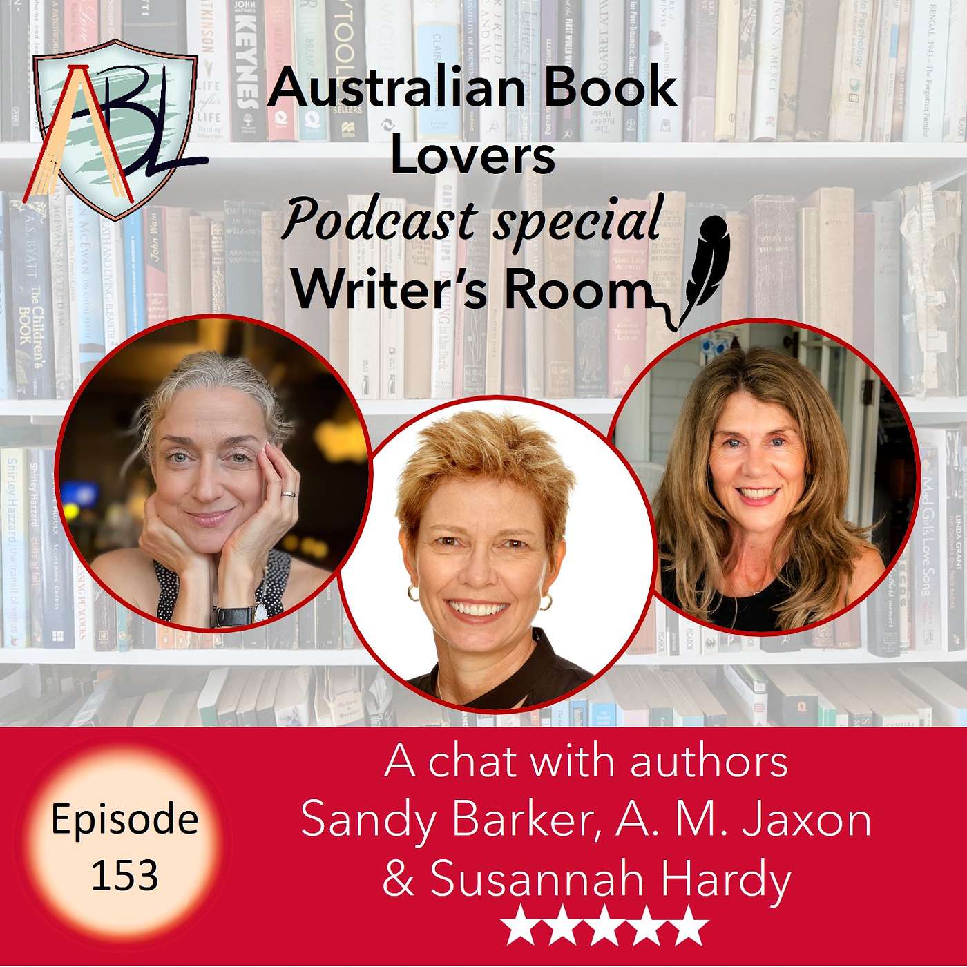 Writer's Room with Sandy Barker, A.M. Jaxon & Susannah Hardy