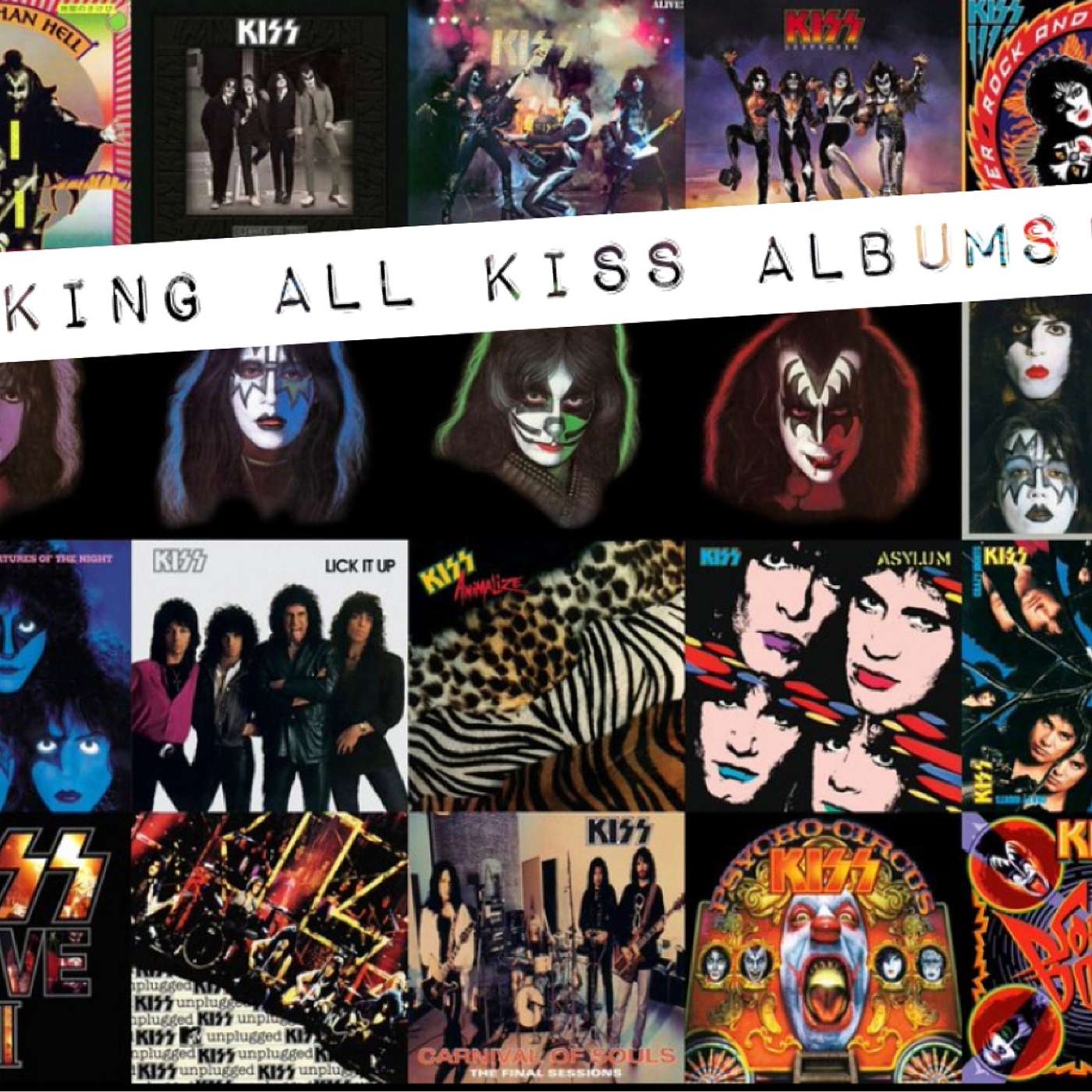 RANKING ALL 24 KISS ALBUMS!!