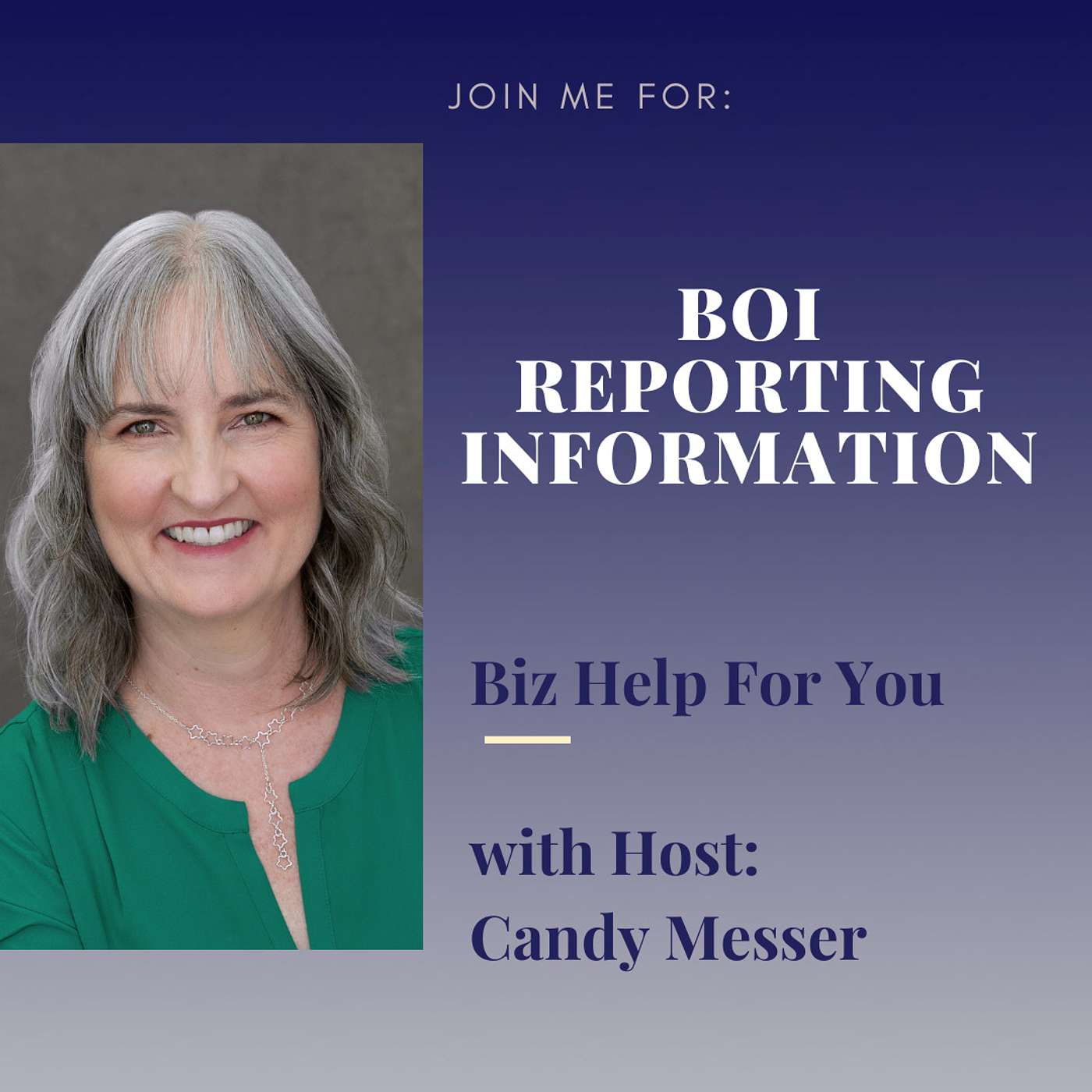 BOI Reporting Information with Candy Messer
