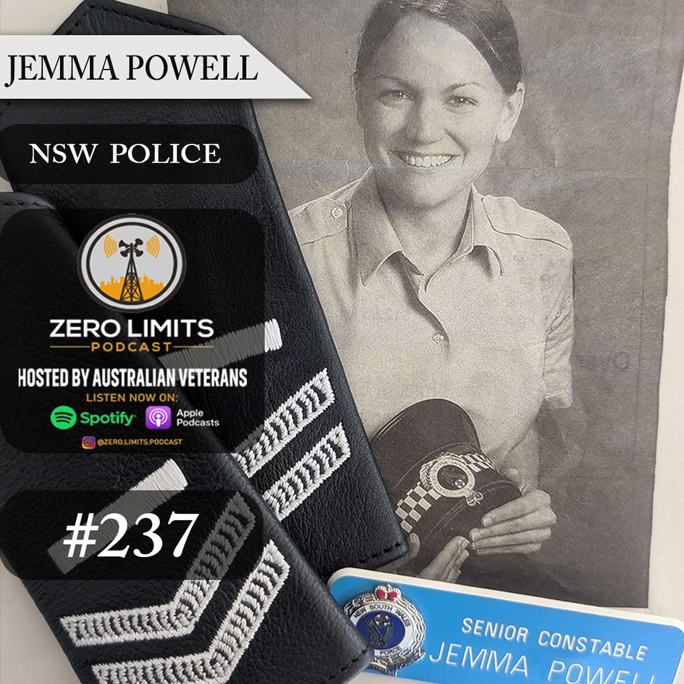 Ep. 237 Jemma Powell NSW Police Officer - General Duties