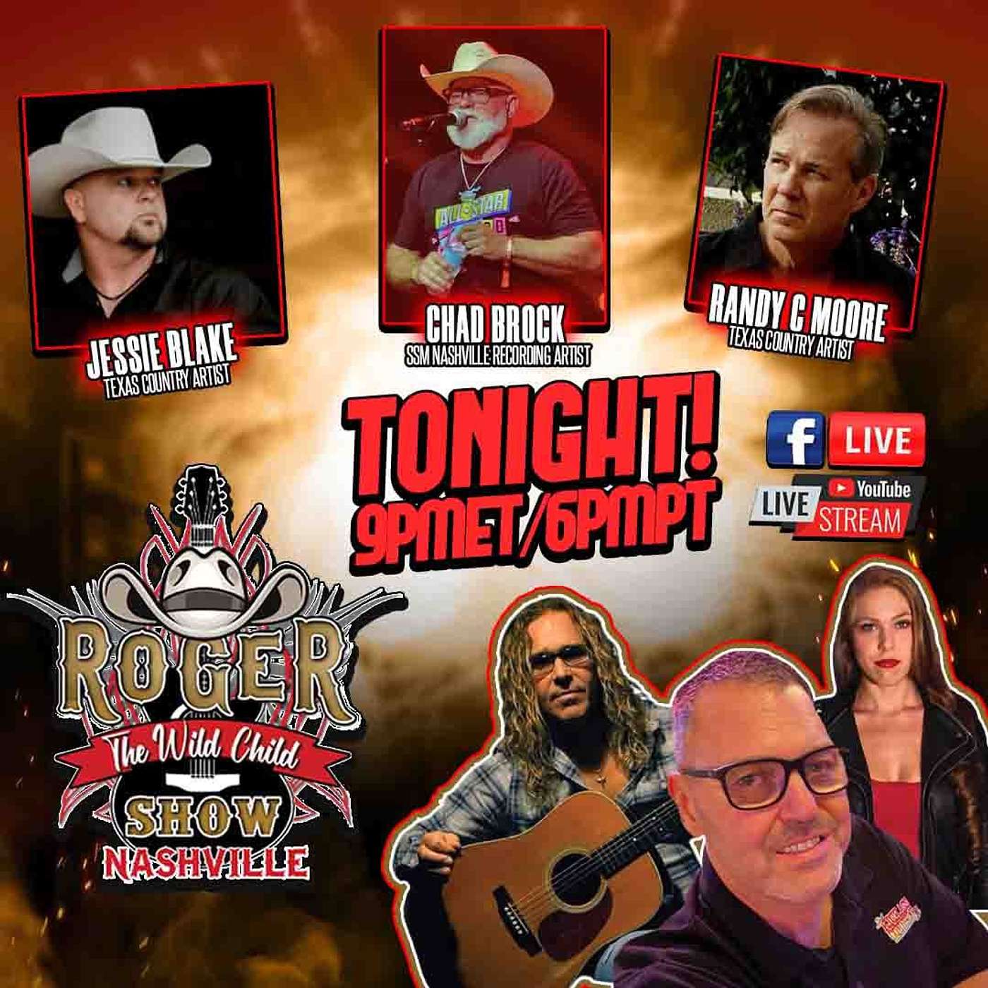 Nashville: Chad Brock, Randy C Moore & Jessie Blake