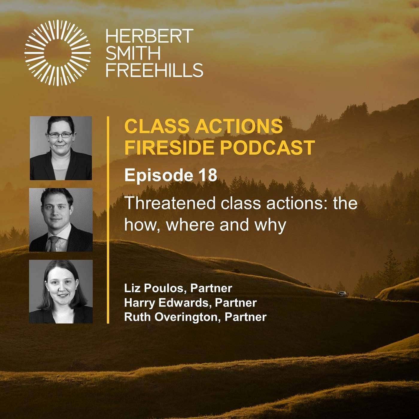 Class Actions Fireside EP18: Threatened class actions: the how, where and why episode artwork