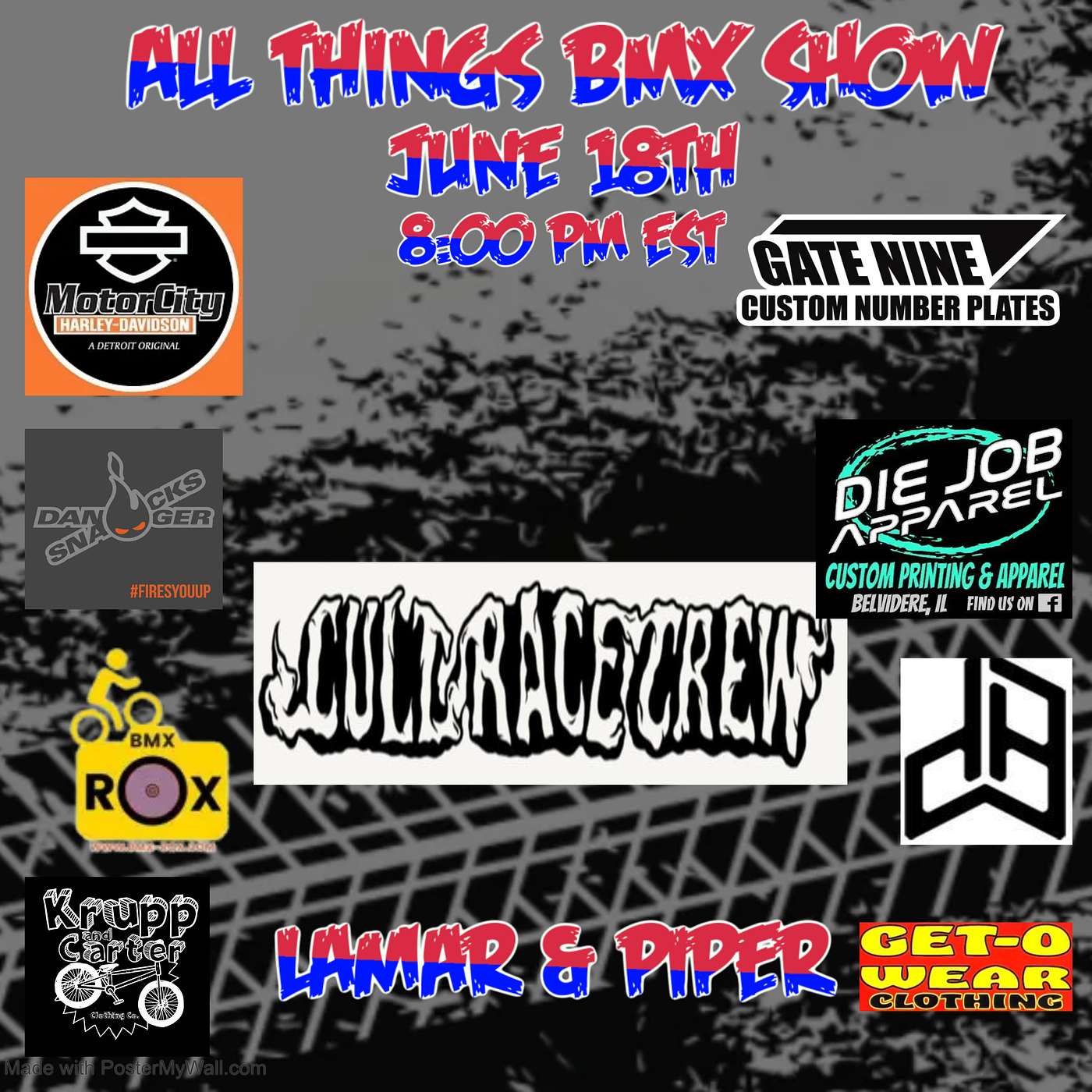 All Things BMX Show With Piper and Lamar of Cult Race Crew