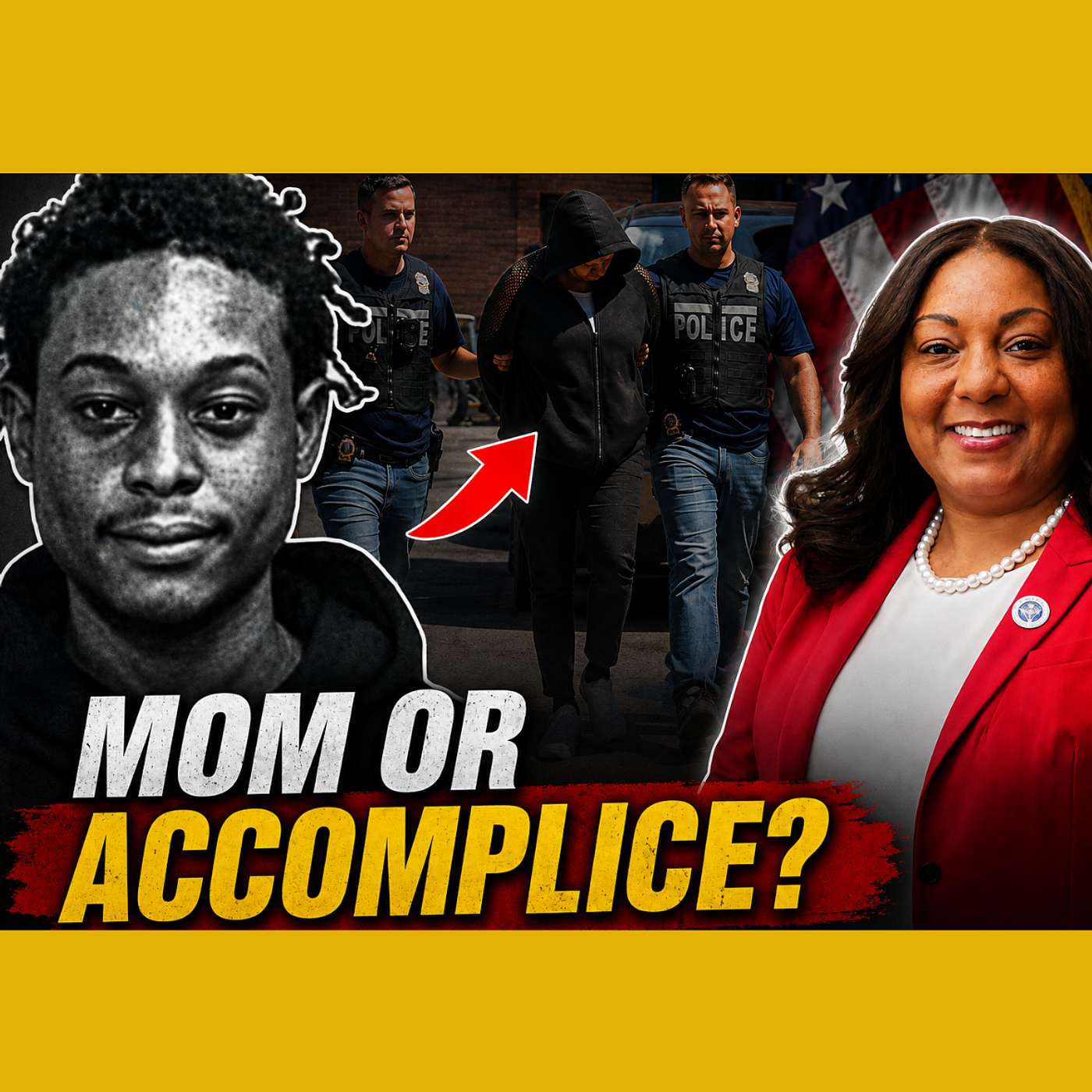 Police Commissioner Accused of Helping Her Son After Shooting episode artwork