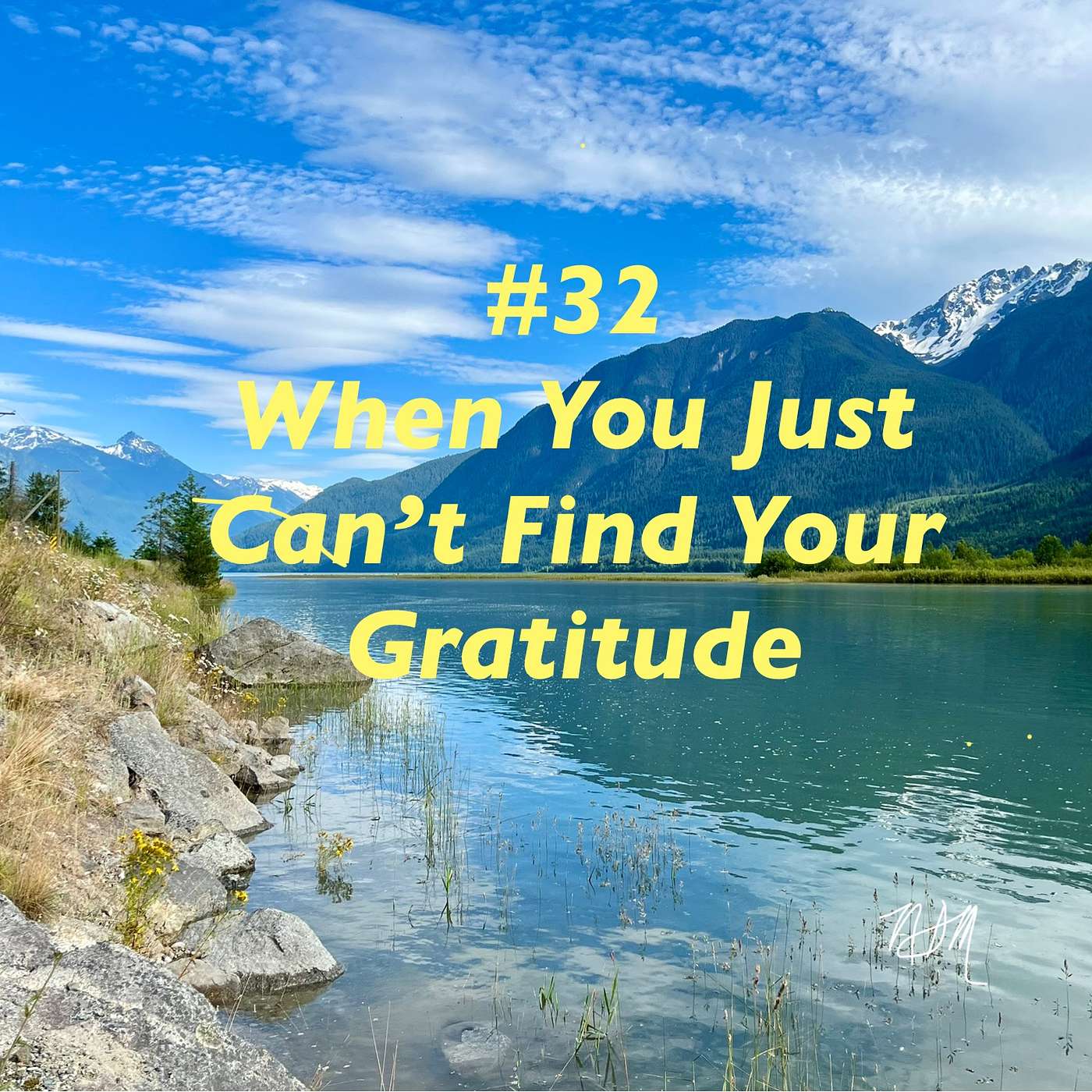 #32 When You Just Can't Find Your Gratitude