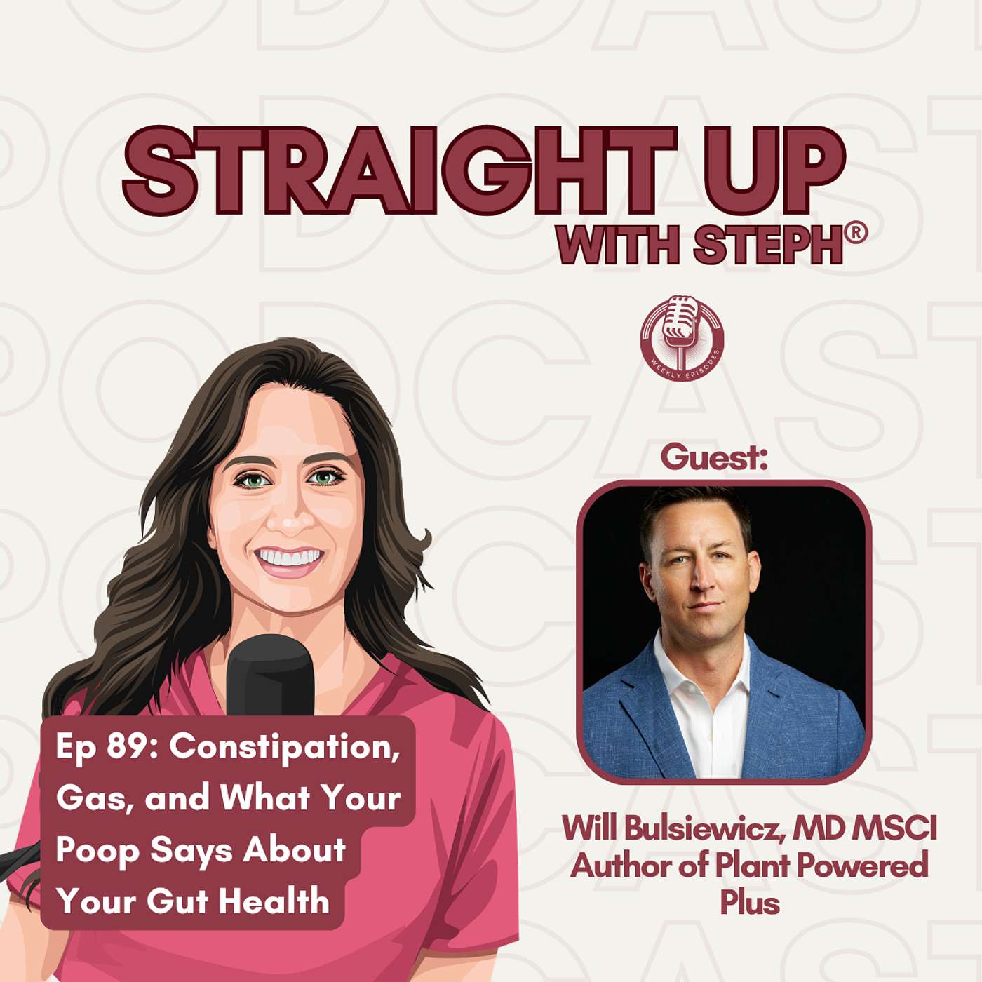 Ep 89: Constipation, Gas, and What Your Poop Says About Your Gut Health Ep 89: Constipation, Gas, and What Your Poop Says About Your Gut Health