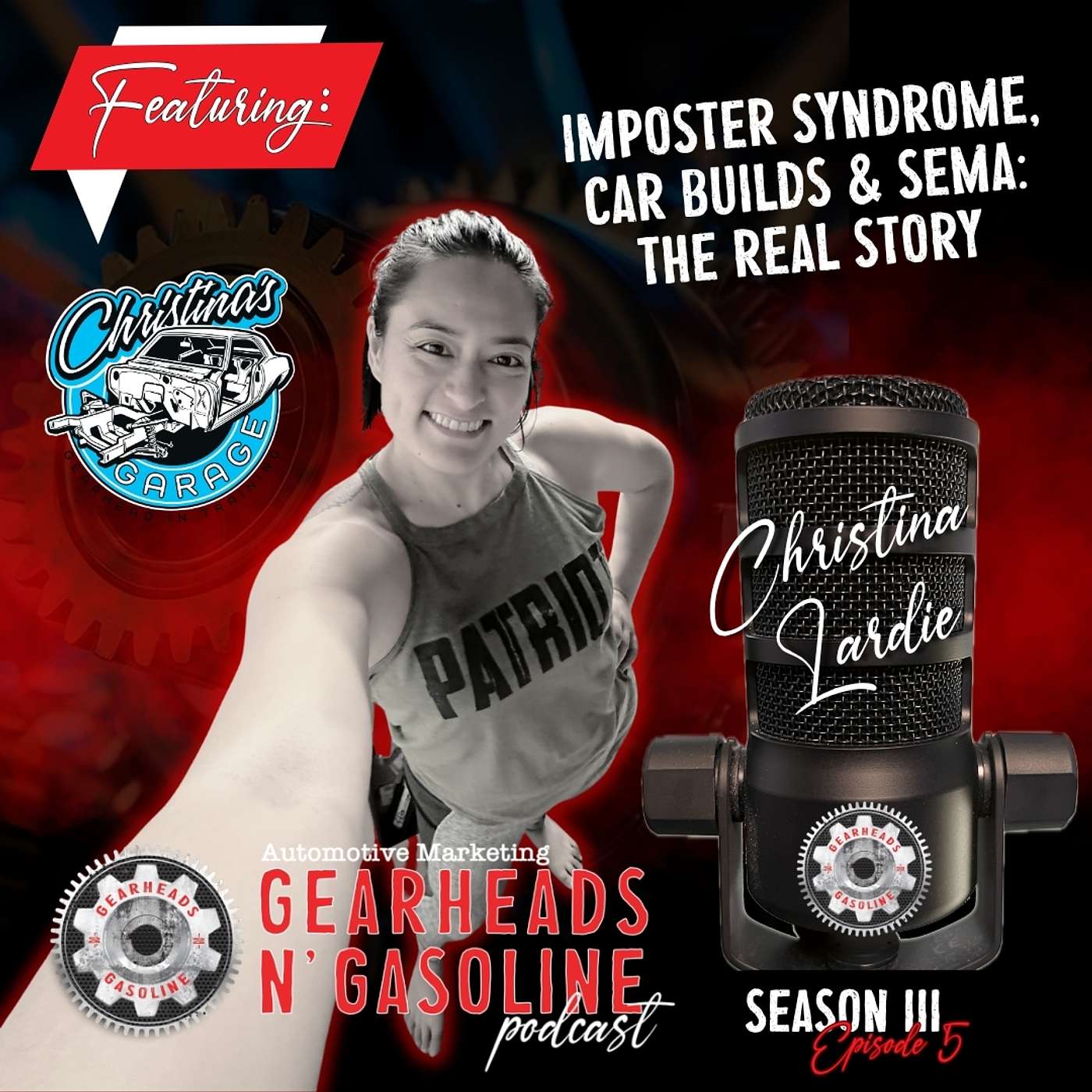 Imposter Syndrome, Car Builds & SEMA The Real Story with Christina Lardie | S3 E5 episode artwork