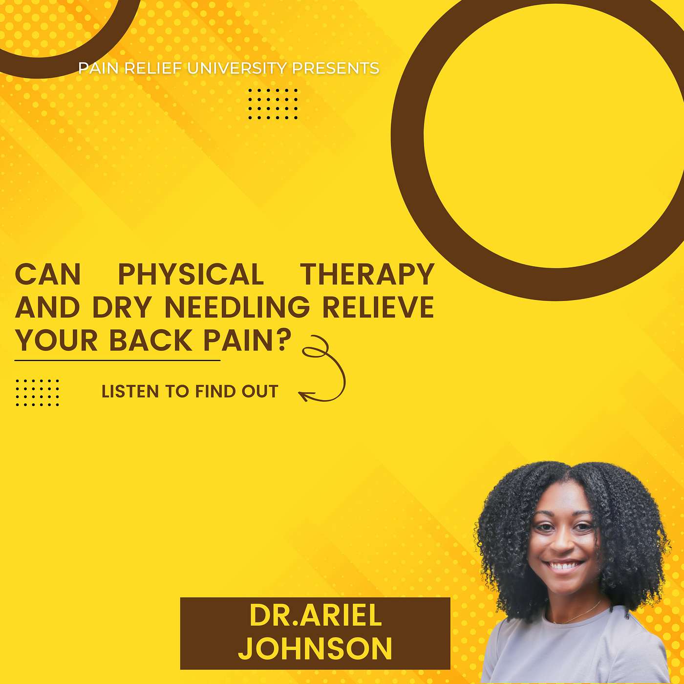 How Dr. Johnson is combing physical therapy and dry needling to help her clients