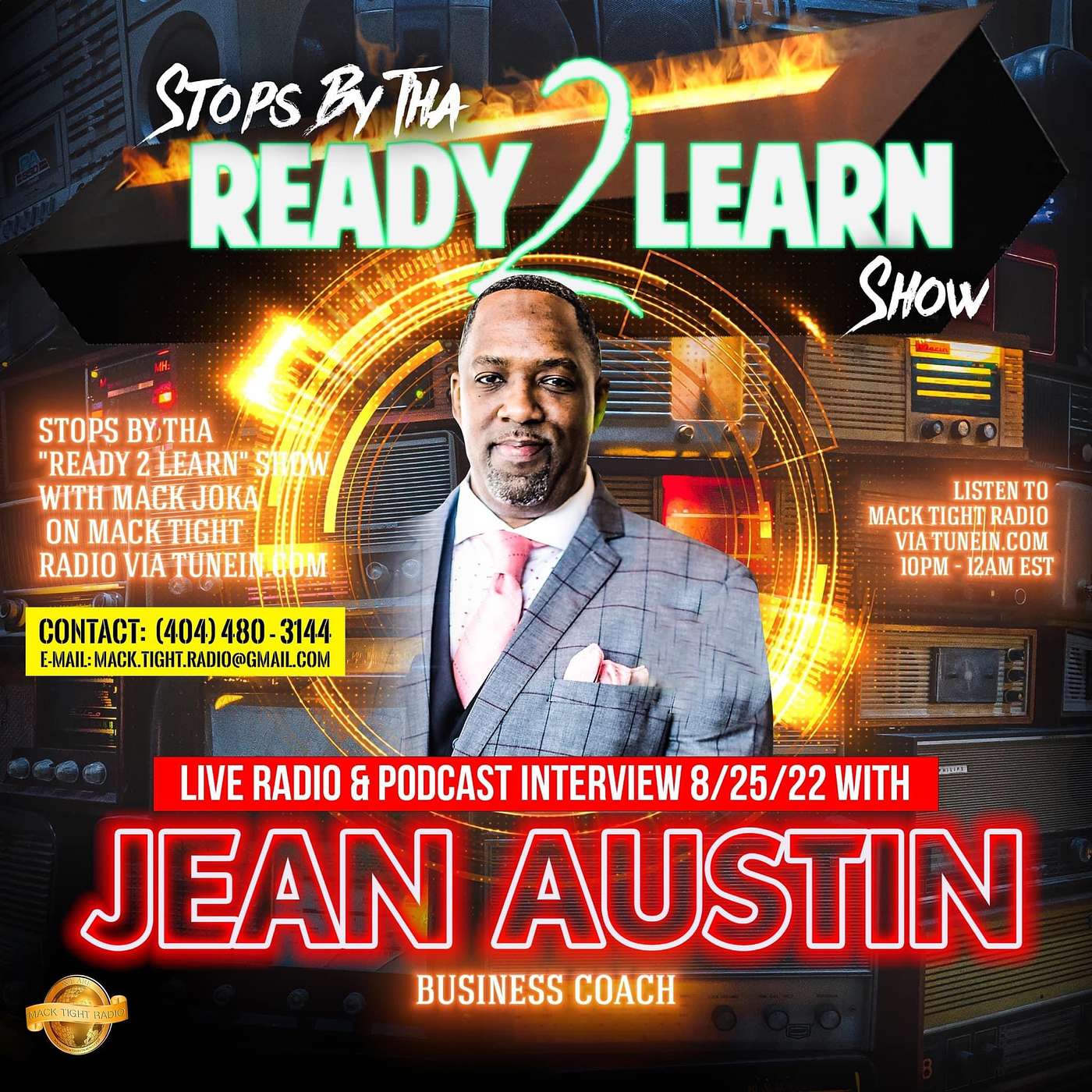 Business Coach: Coach Jean' Austin Stops By Tha "Ready 2 Learn" Show episode artwork