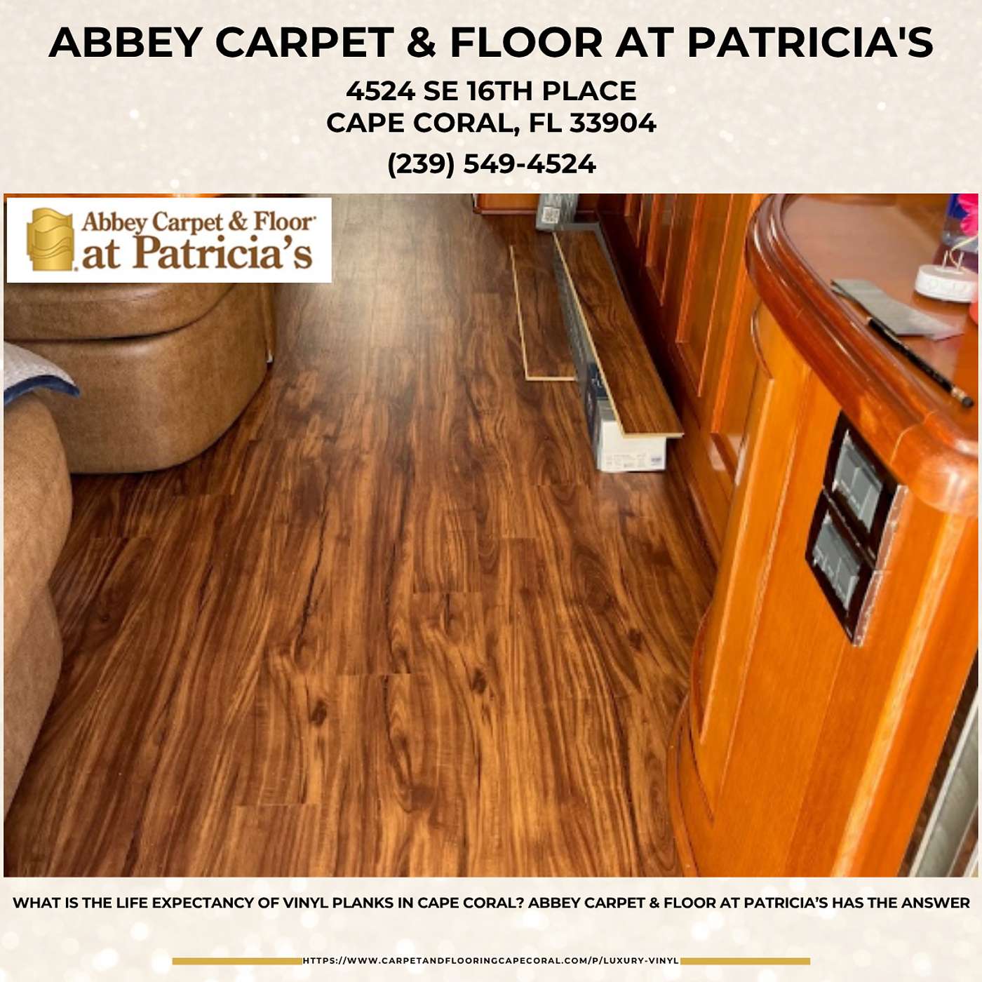 What Is the Life Expectancy of Vinyl Planks in Cape Coral? Abbey Carpet & Floor at Patricia’s Has the Answer episode artwork