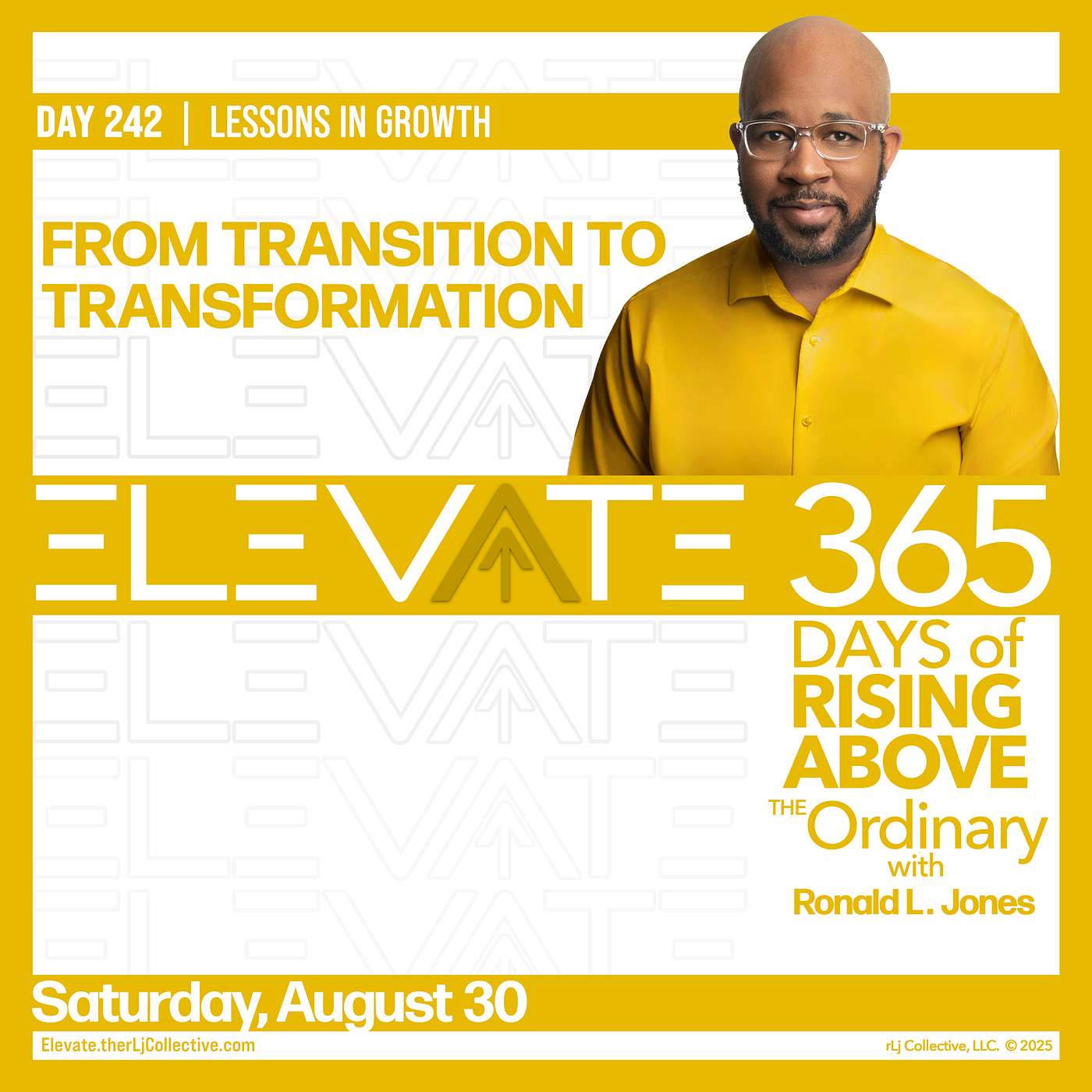 Day 242: From Transition to Transformation
